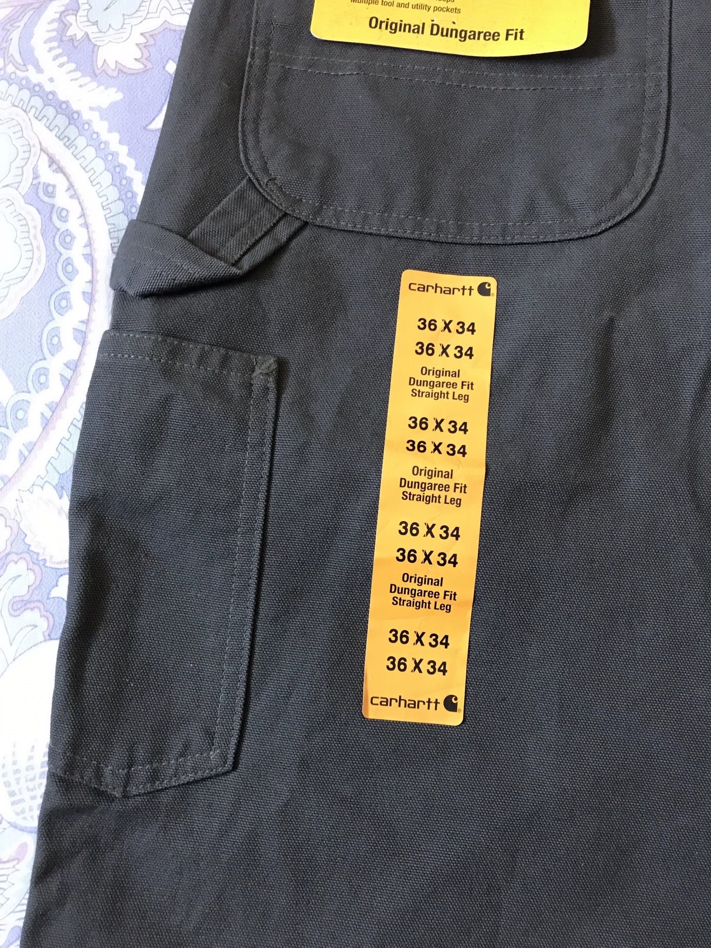 Carhartt Carhartt B11 MOS Work Pants W36L34 Size US 36 / EU 52 - 8 Thumbnail
