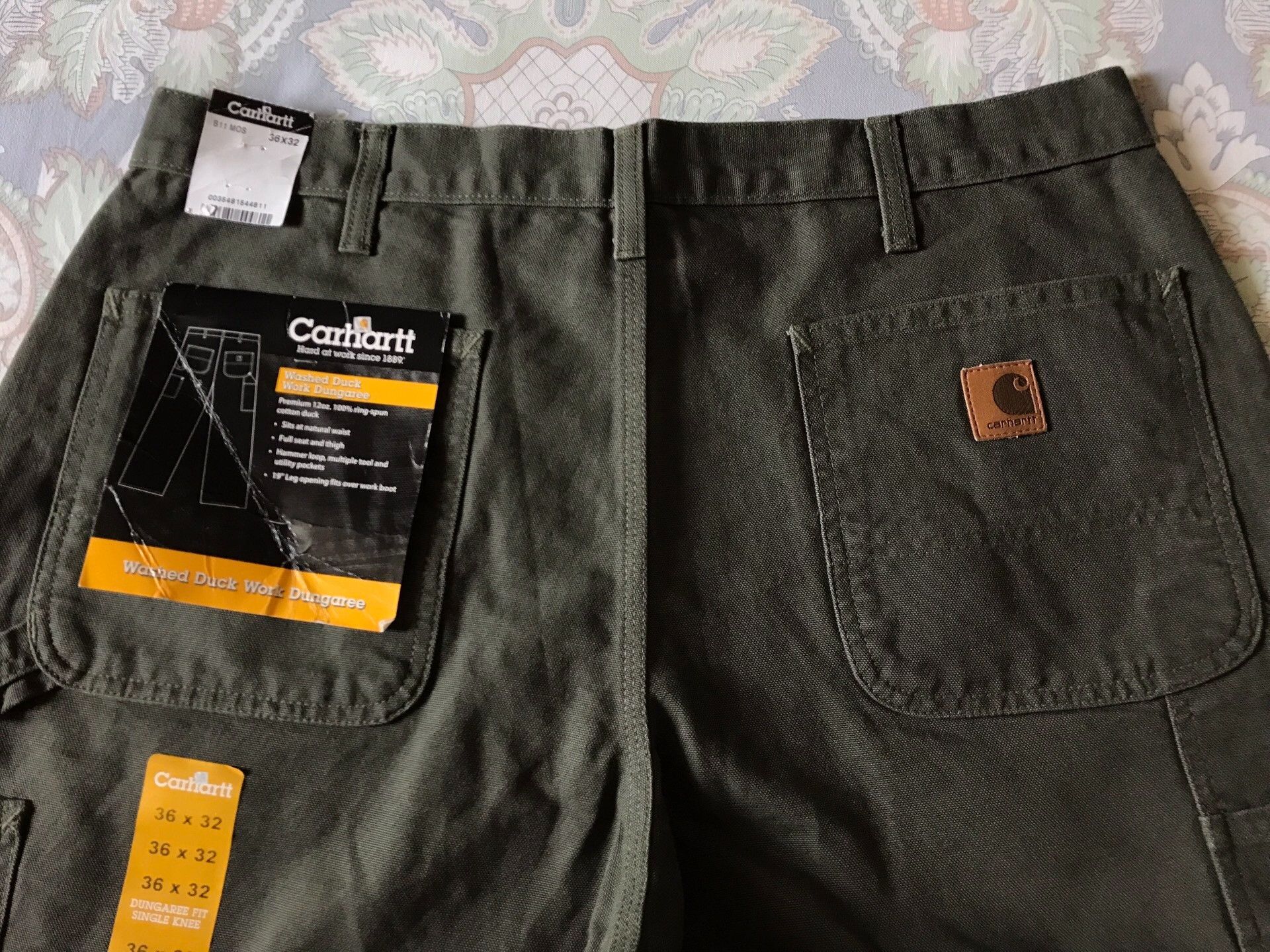 Carhartt Carhartt B11 MOS Canvas Work Pants 36x32 Size US 36 / EU 52 - 5 Thumbnail