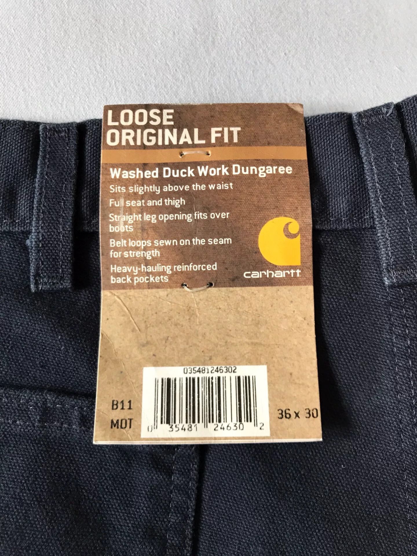 Carhartt Carhartt B11 MDT Canvas Work Pants Size US 36 / EU 52 - 8 Thumbnail