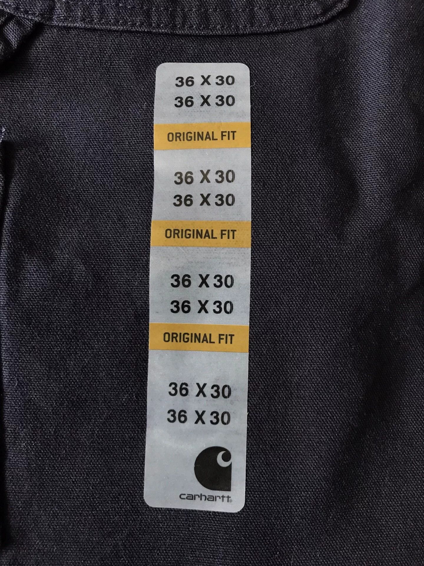 Carhartt Carhartt B11 MDT Midnight Blue Work Pants Size US 36 / EU 52 - 7 Thumbnail