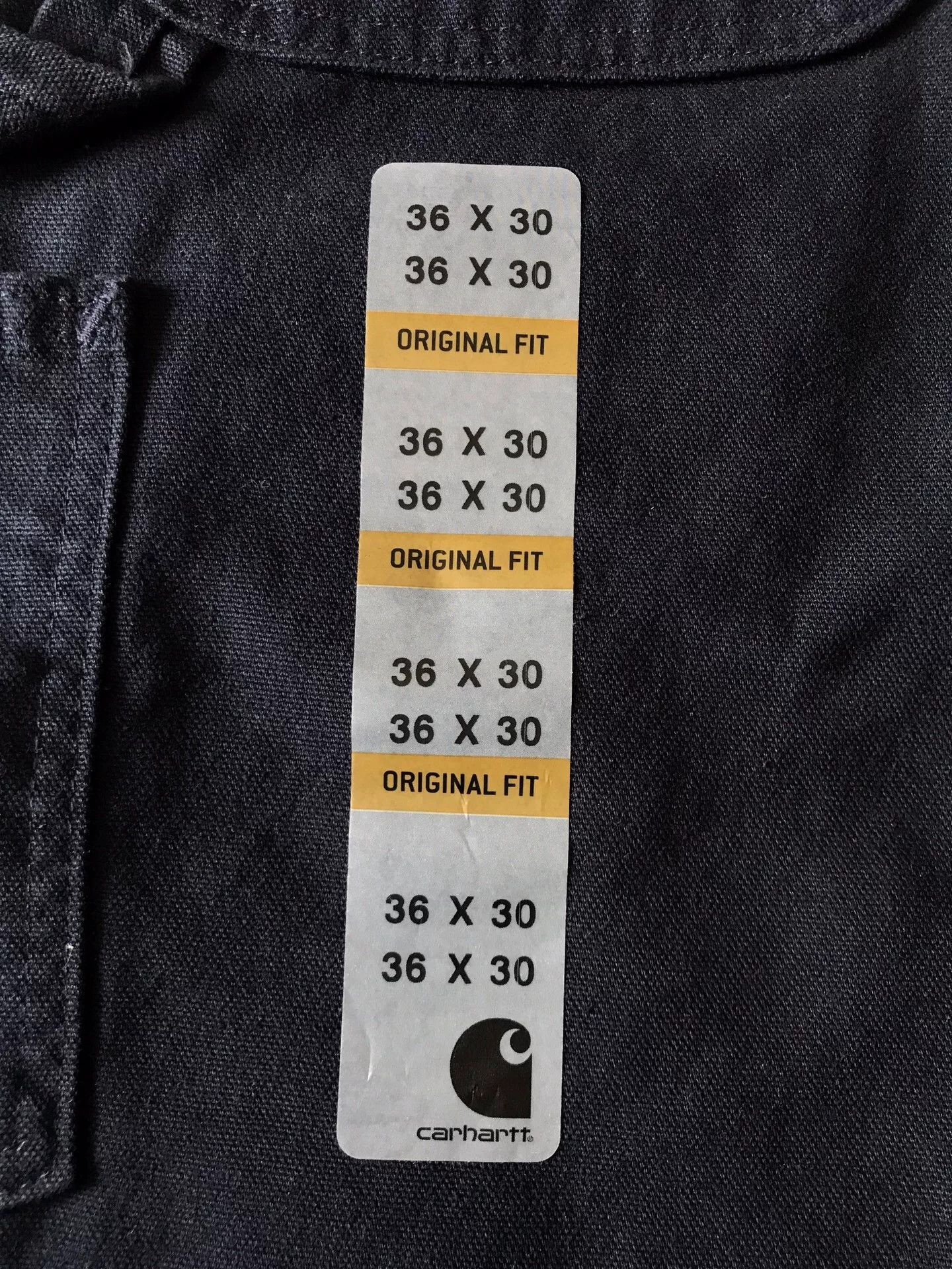Carhartt Carhartt B11 MDT Washed Canvas Work Pants Size US 36 / EU 52 - 7 Thumbnail