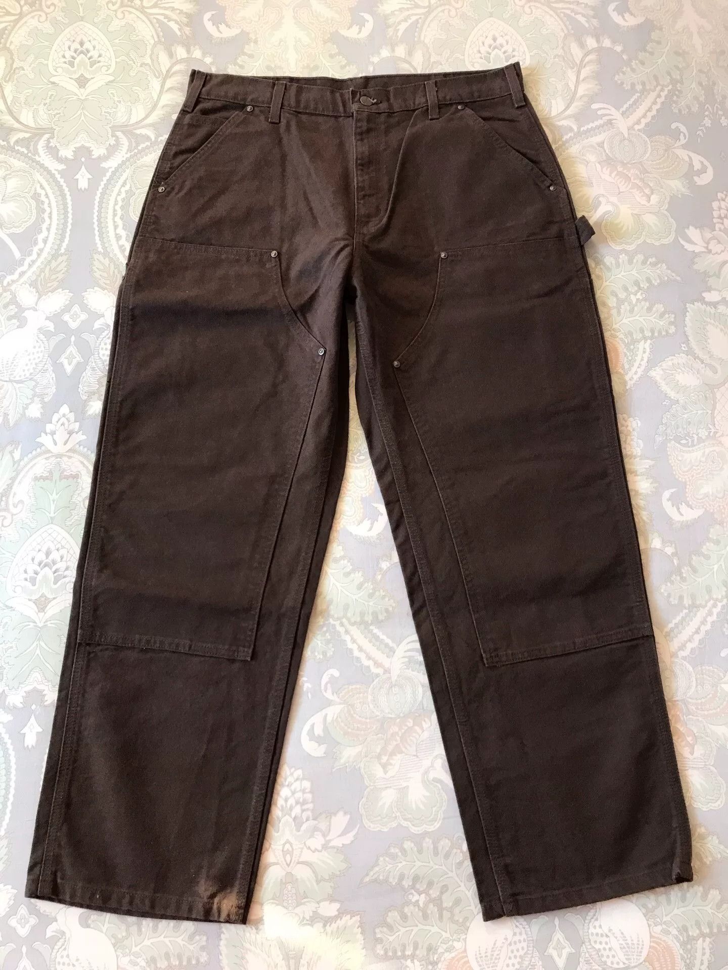 Carhartt Carhartt B136 Double Knee Work Pants Size US 36 / EU 52 - 2 Thumbnail