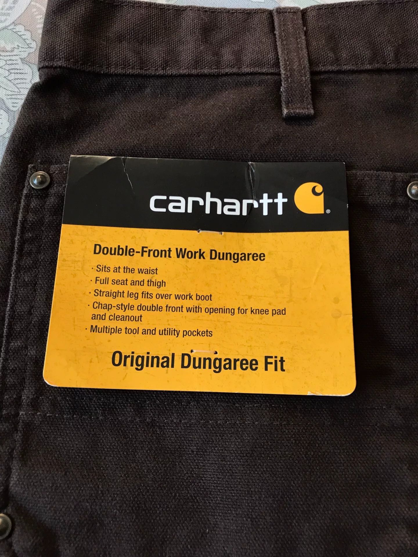 Carhartt Carhartt B136 Double Knee Work Pants Size US 36 / EU 52 - 8 Thumbnail