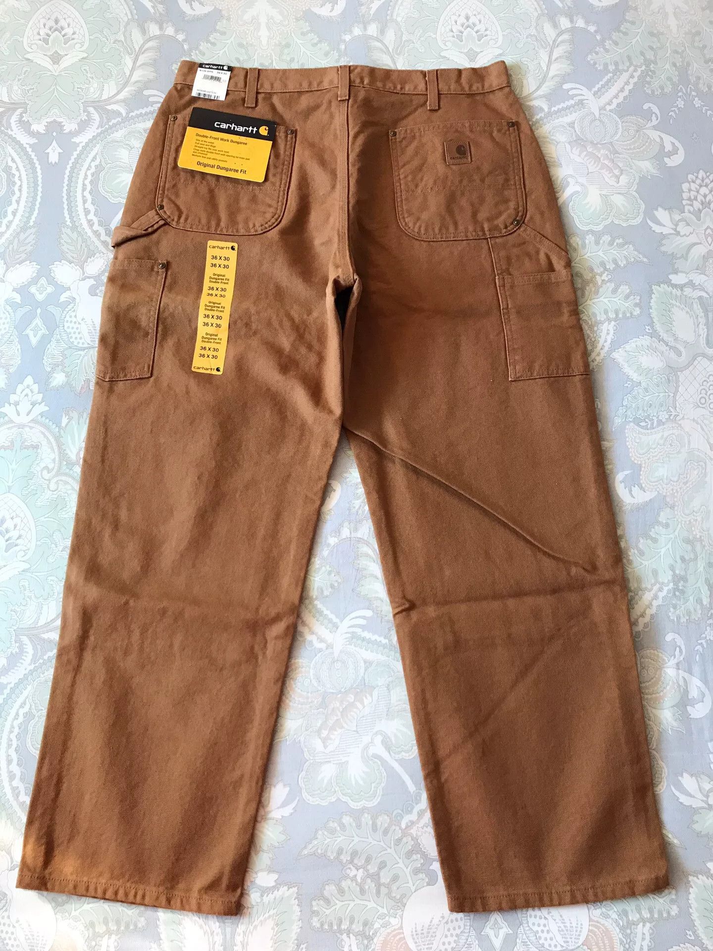 Carhartt Carhartt B136 Brown W36L30 Double Knee Pants Size US 36 / EU 52 - 3 Thumbnail