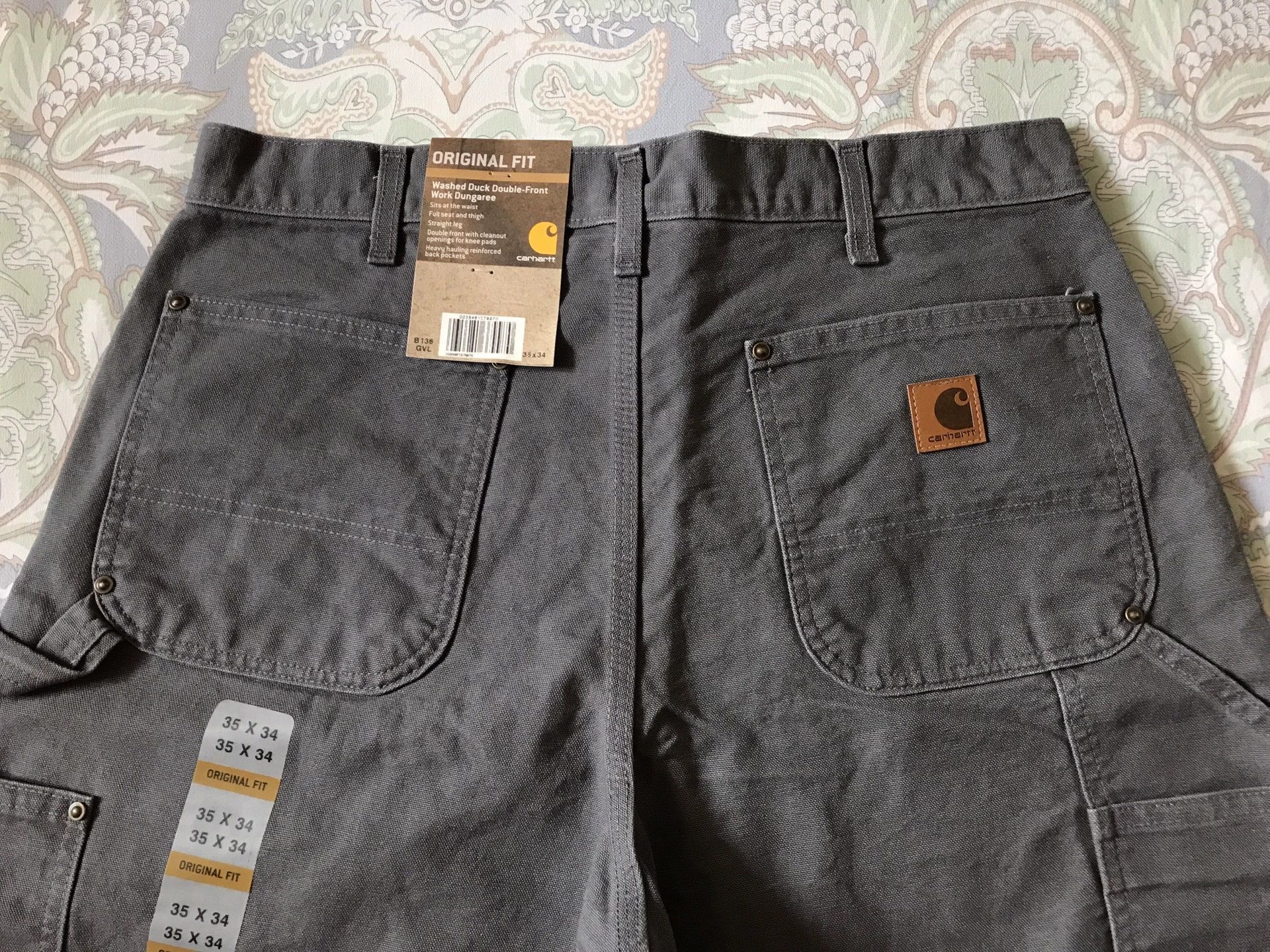 Carhartt Carhartt B136 Canvas Work Pants Size US 35 - 5 Thumbnail