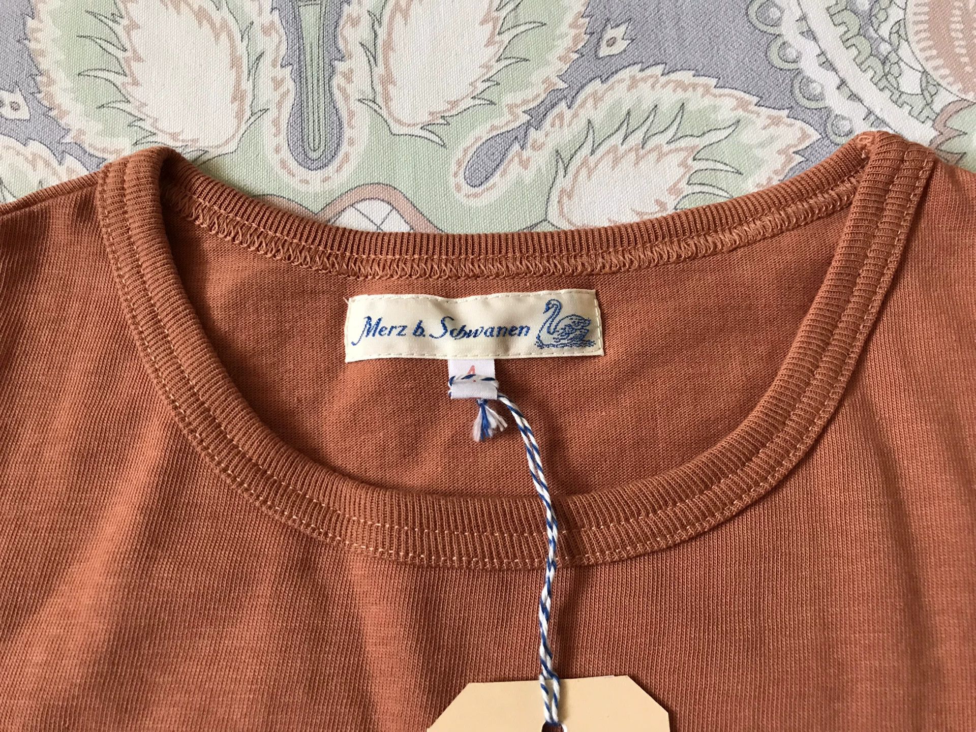 Merz B. Schwanen Merz b. Schwanen Organic Cotton Short Sleeve T-shirt Size US XL / EU 56 / 4 - 5 Thumbnail
