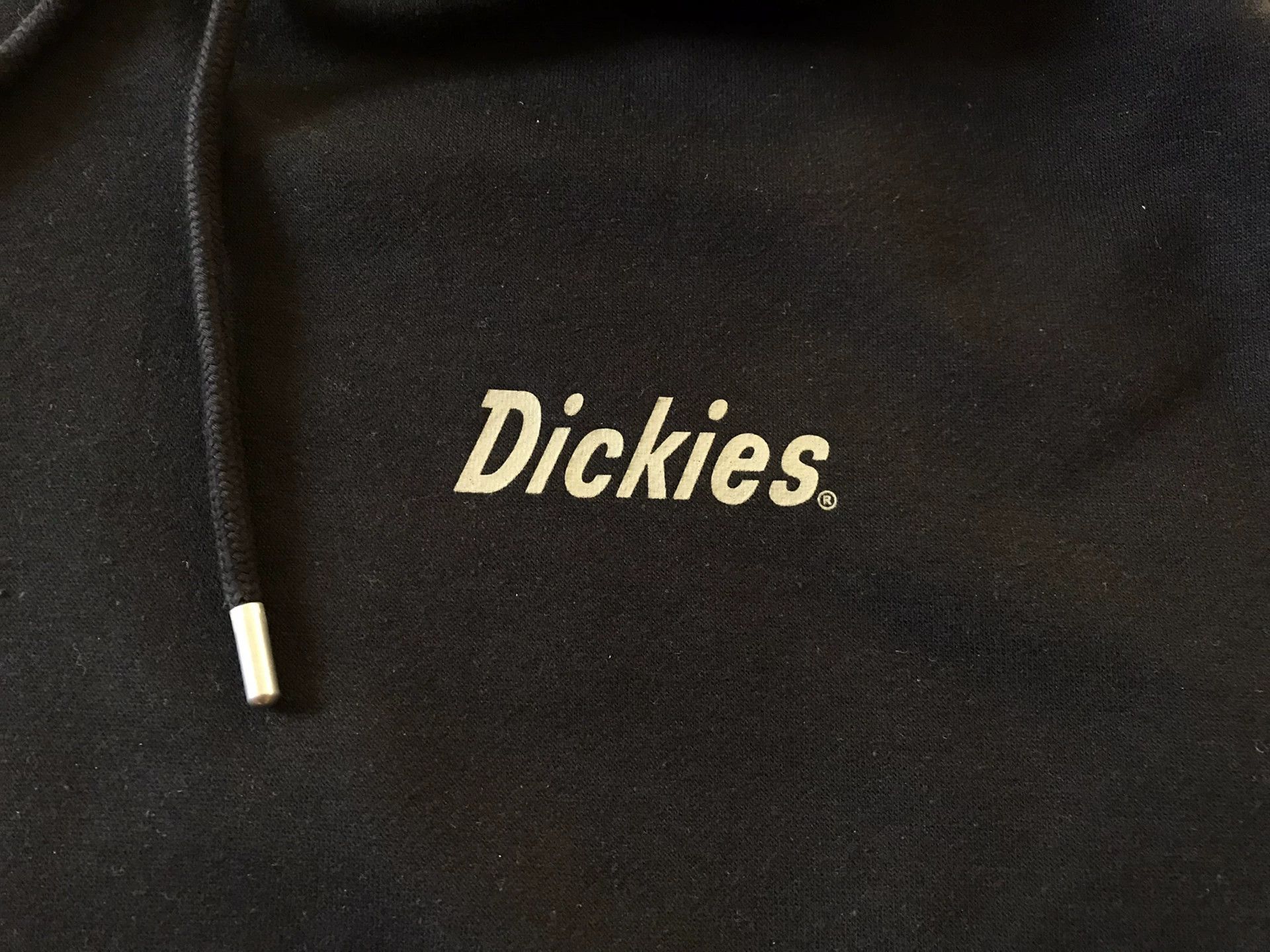 Dickies Dickies Black Hooded Pullover Sweatshirt Size US L / EU 52-54 / 3 - 3 Thumbnail