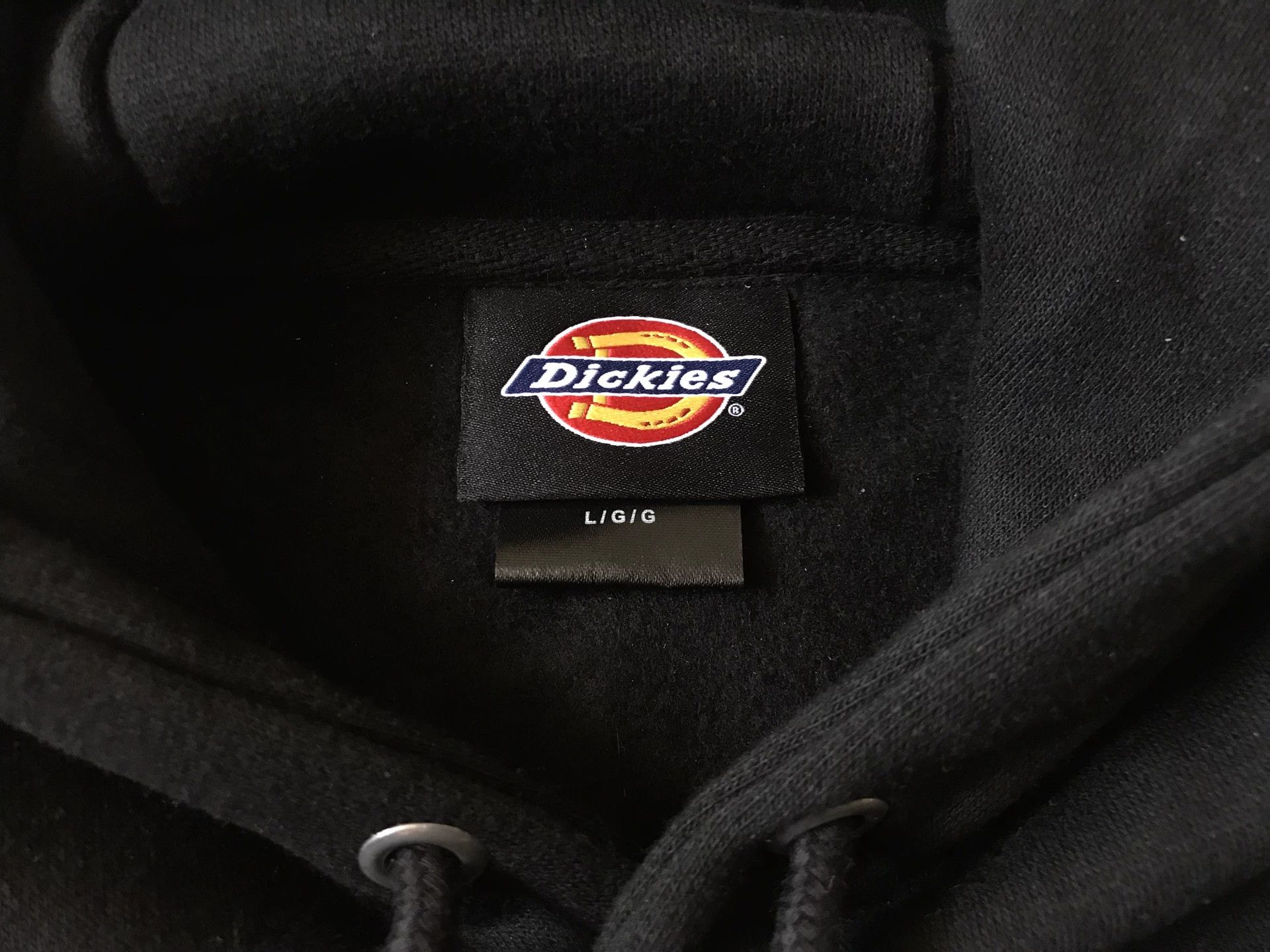Dickies Dickies Black Hooded Pullover Sweatshirt Size US L / EU 52-54 / 3 - 5 Thumbnail