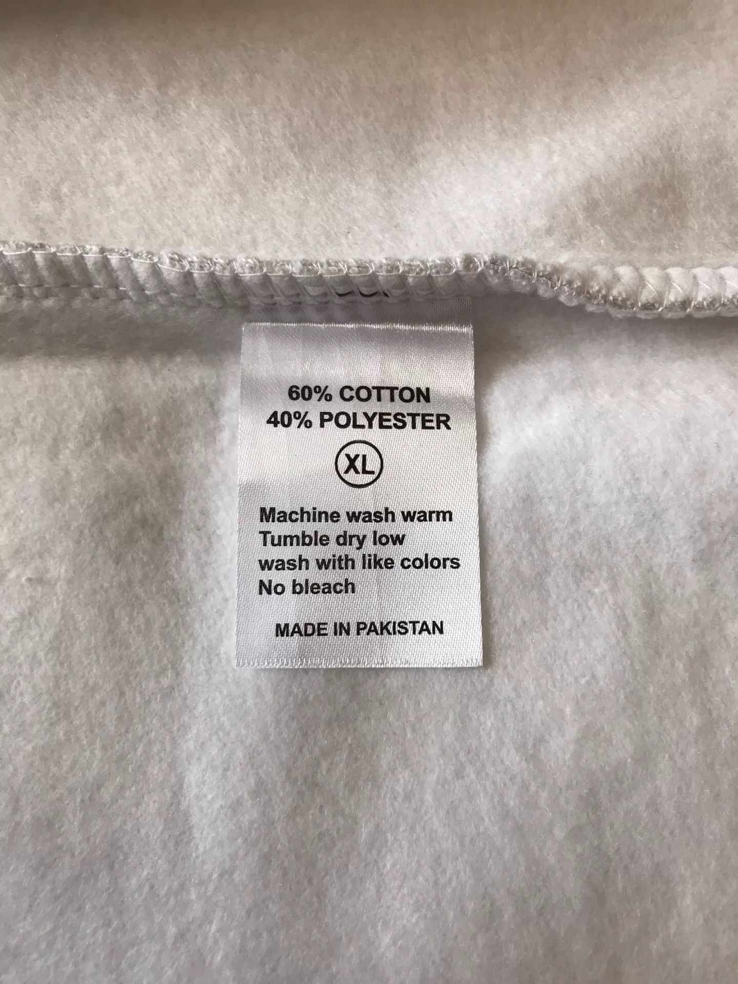 Ben Davis Ben Davis Gray White Hooded Pullover Size US XL / EU 56 / 4 - 9 Thumbnail