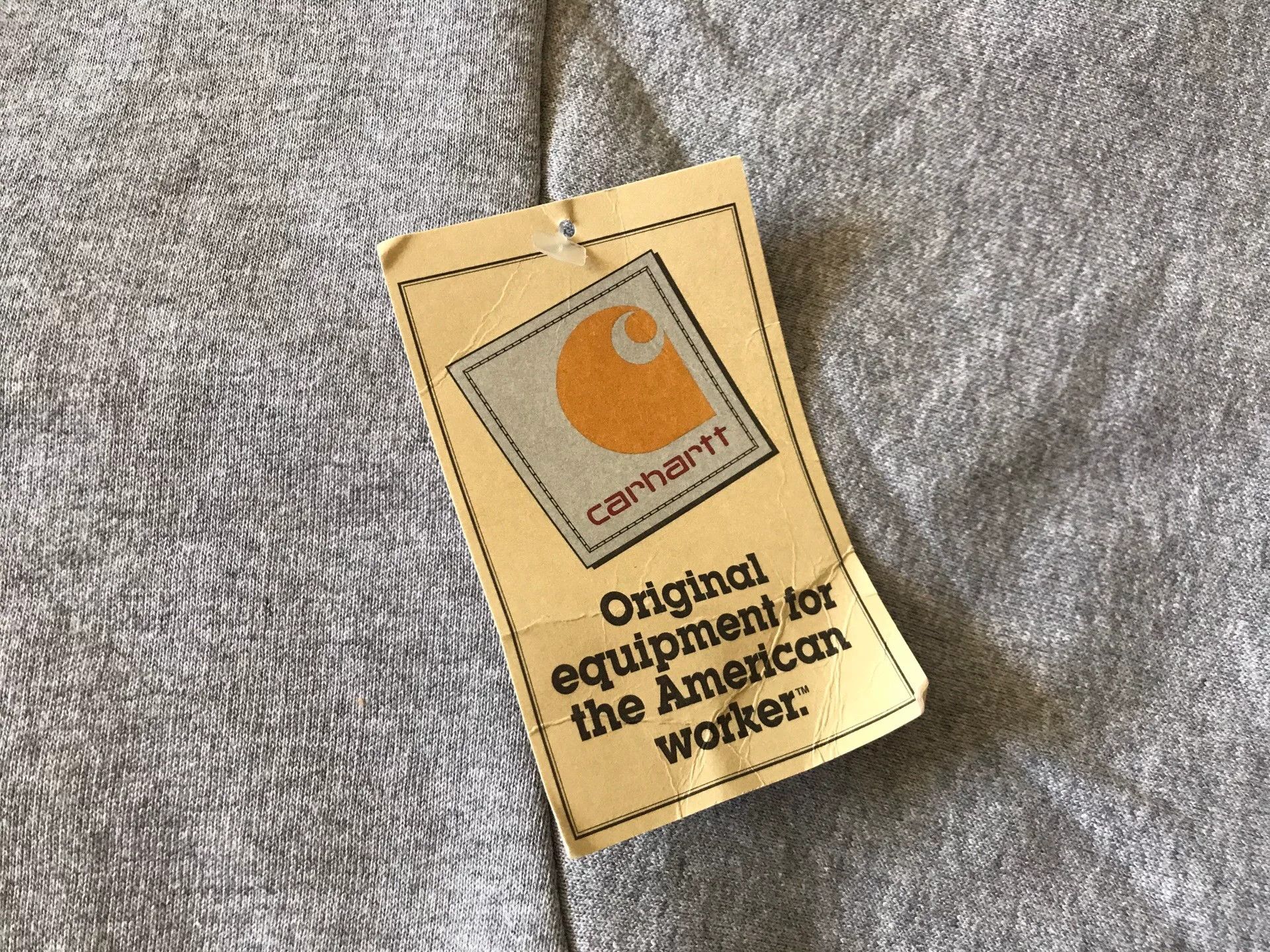Carhartt 90s US Carhartt 78718 Gray XL Crewneck Size US XL / EU 56 / 4 - 6 Thumbnail
