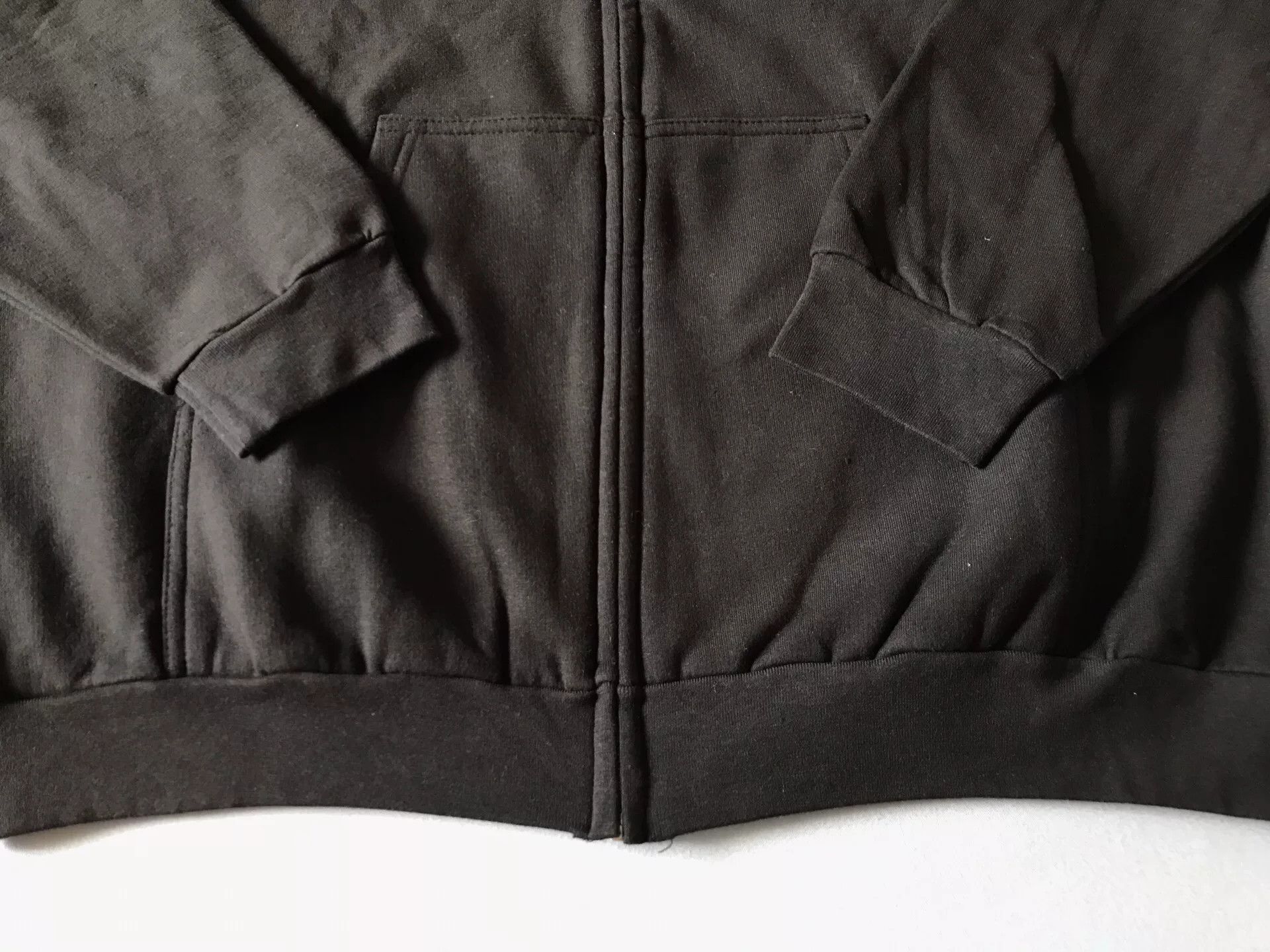 Ben Davis Ben Davis 9034 Black XL Hooded Zip Sweatshirt Size US XL / EU 56 / 4 - 5 Thumbnail