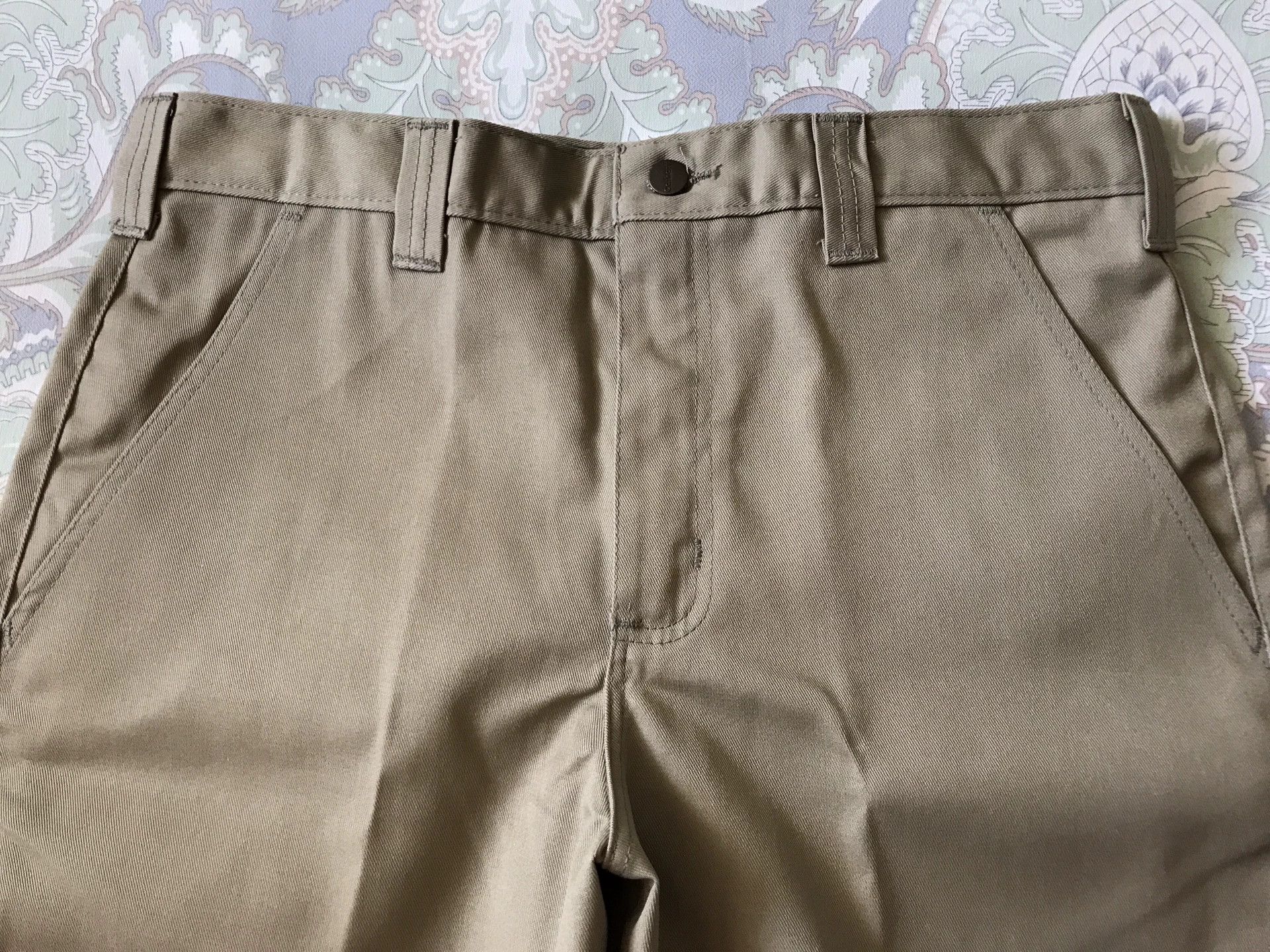 Carhartt Carhartt B290 Khaki W34L30 Work Pants Size US 34 / EU 50 - 4 Thumbnail