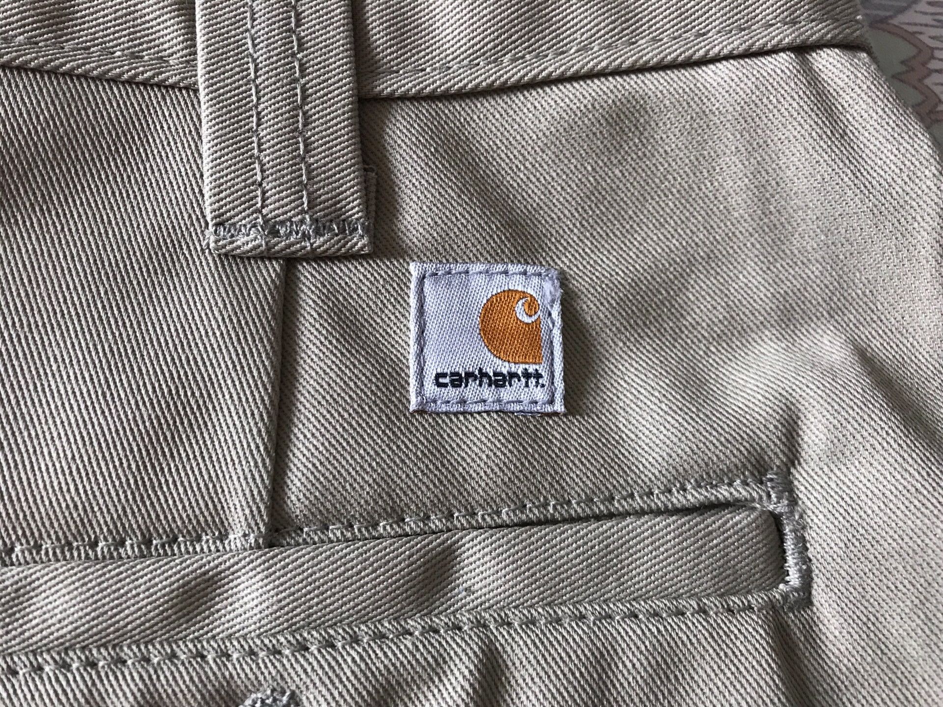 Carhartt Carhartt B290 KHI Khaki Work Pants W36L30 Size US 36 / EU 52 - 6 Thumbnail