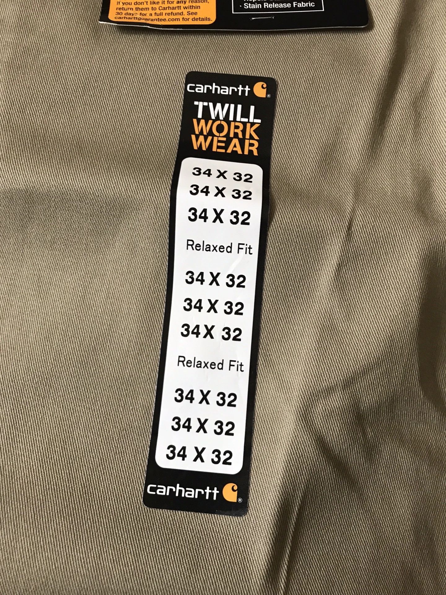 Carhartt Carhartt B290 W34L32 Cargo Pants Size US 34 / EU 50 - 7 Thumbnail