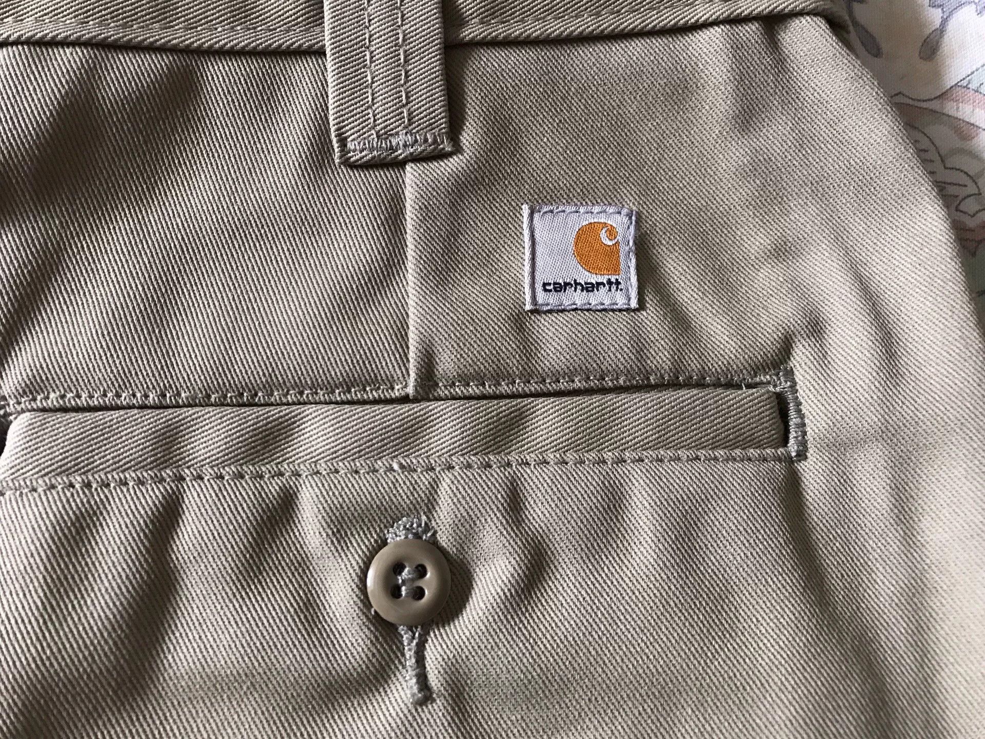 Carhartt Carhartt B290 Khaki W36L32 Work Pants Size US 36 / EU 52 - 6 Thumbnail