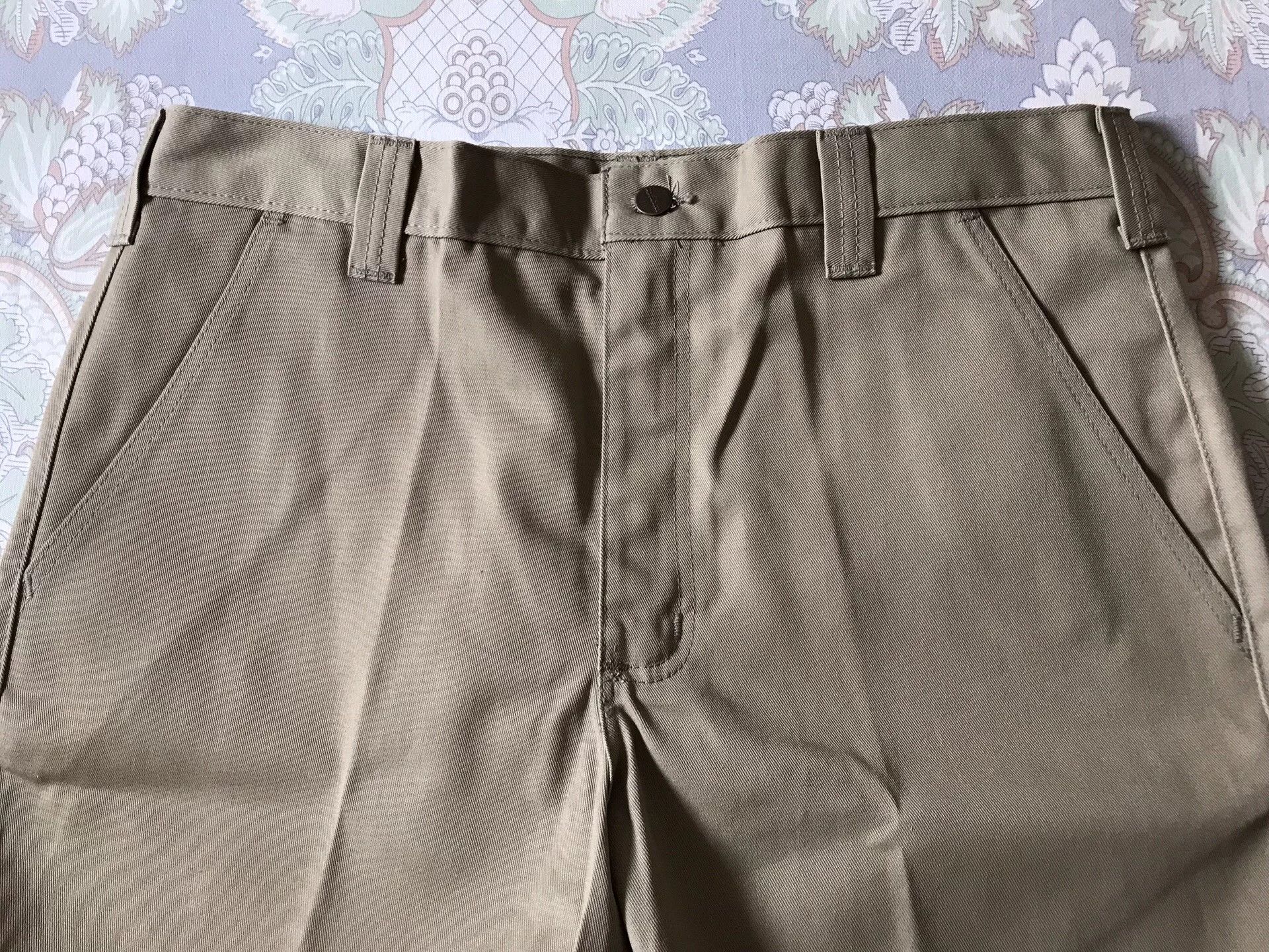 Carhartt Carhartt B290 Khaki W36L32 Work Pants Size US 36 / EU 52 - 4 Thumbnail