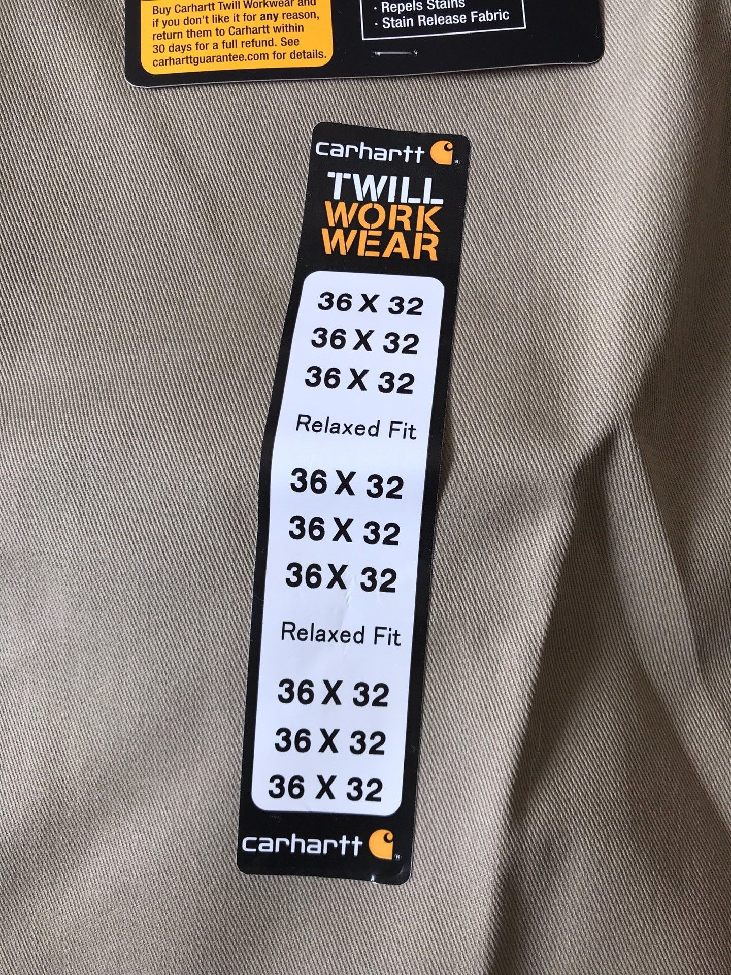 Carhartt Carhartt B290 KHI Work Pants Size US 36 / EU 52 - 7 Thumbnail