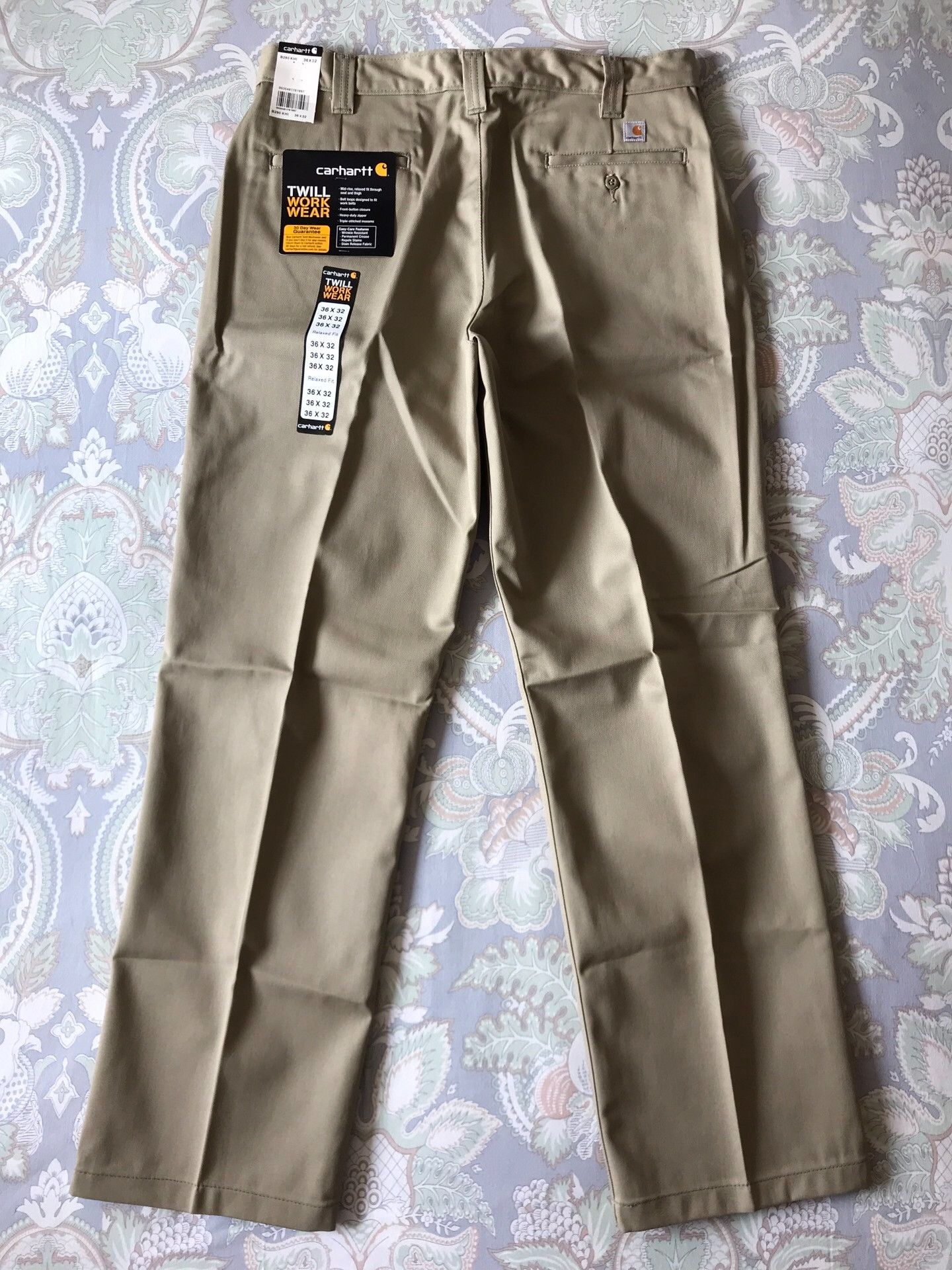 Carhartt Carhartt B290 KHI Work Pants Size US 36 / EU 52 - 3 Thumbnail