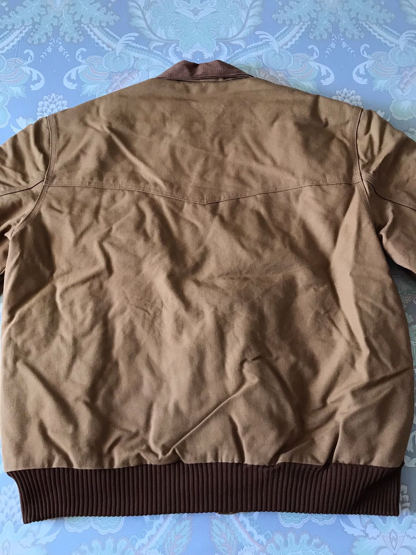 Carhartt Carhartt J13 Brown Canvas Jacket Size US XL / EU 56 / 4 - 5 Thumbnail