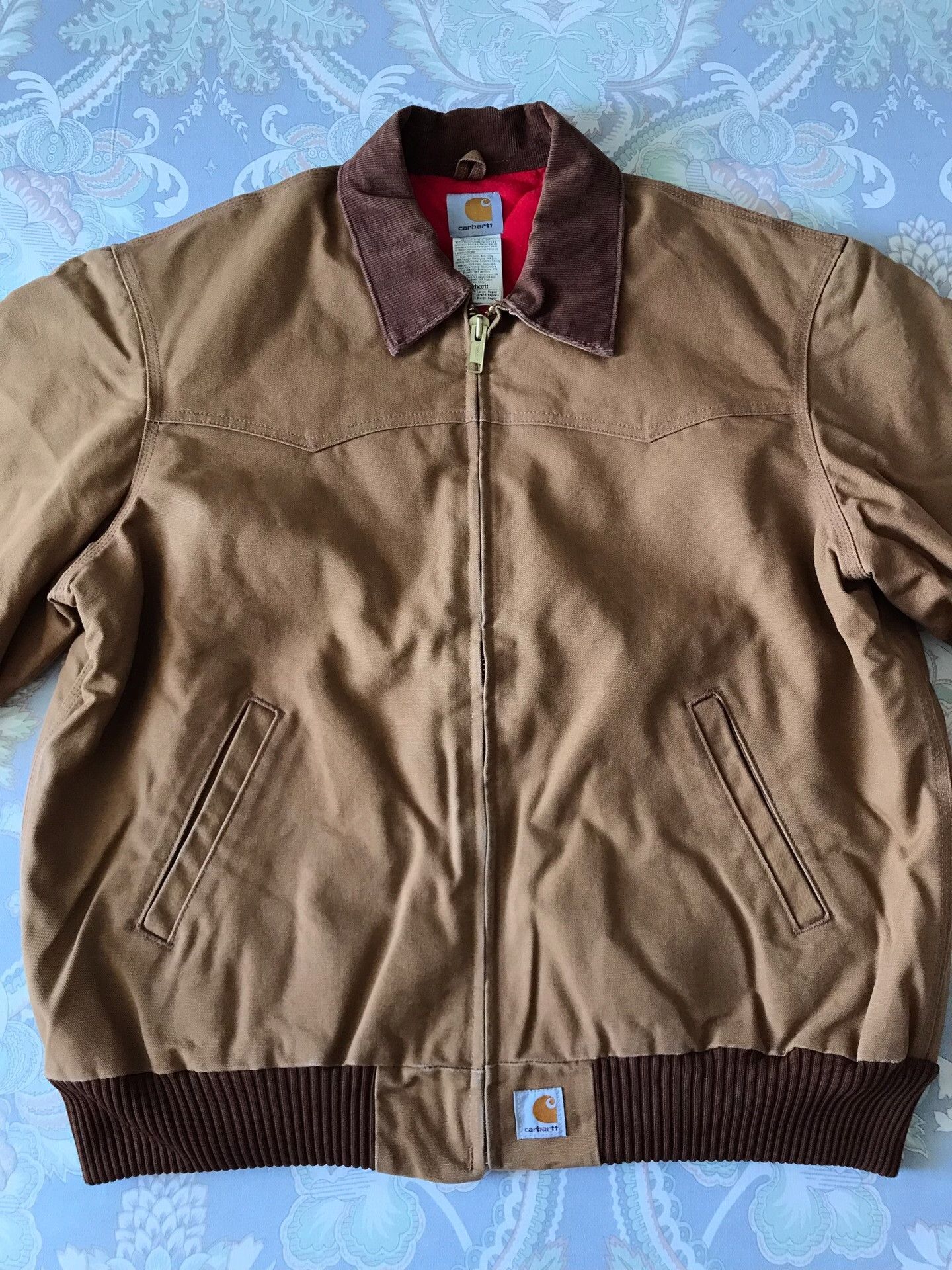 Carhartt Carhartt J13 Brown Canvas Jacket Size US XL / EU 56 / 4 - 4 Thumbnail