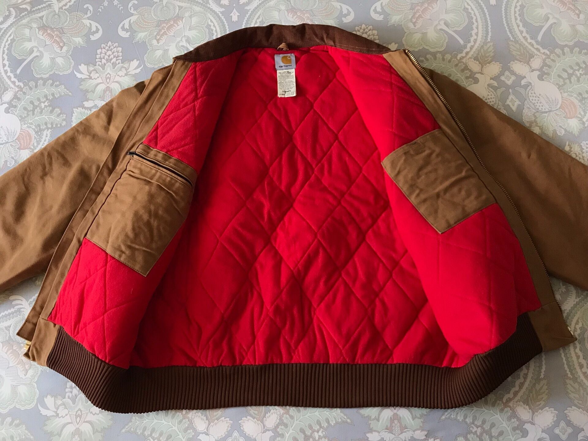 Carhartt Carhartt J13 Brown Canvas Jacket Size US XL / EU 56 / 4 - 3 Thumbnail