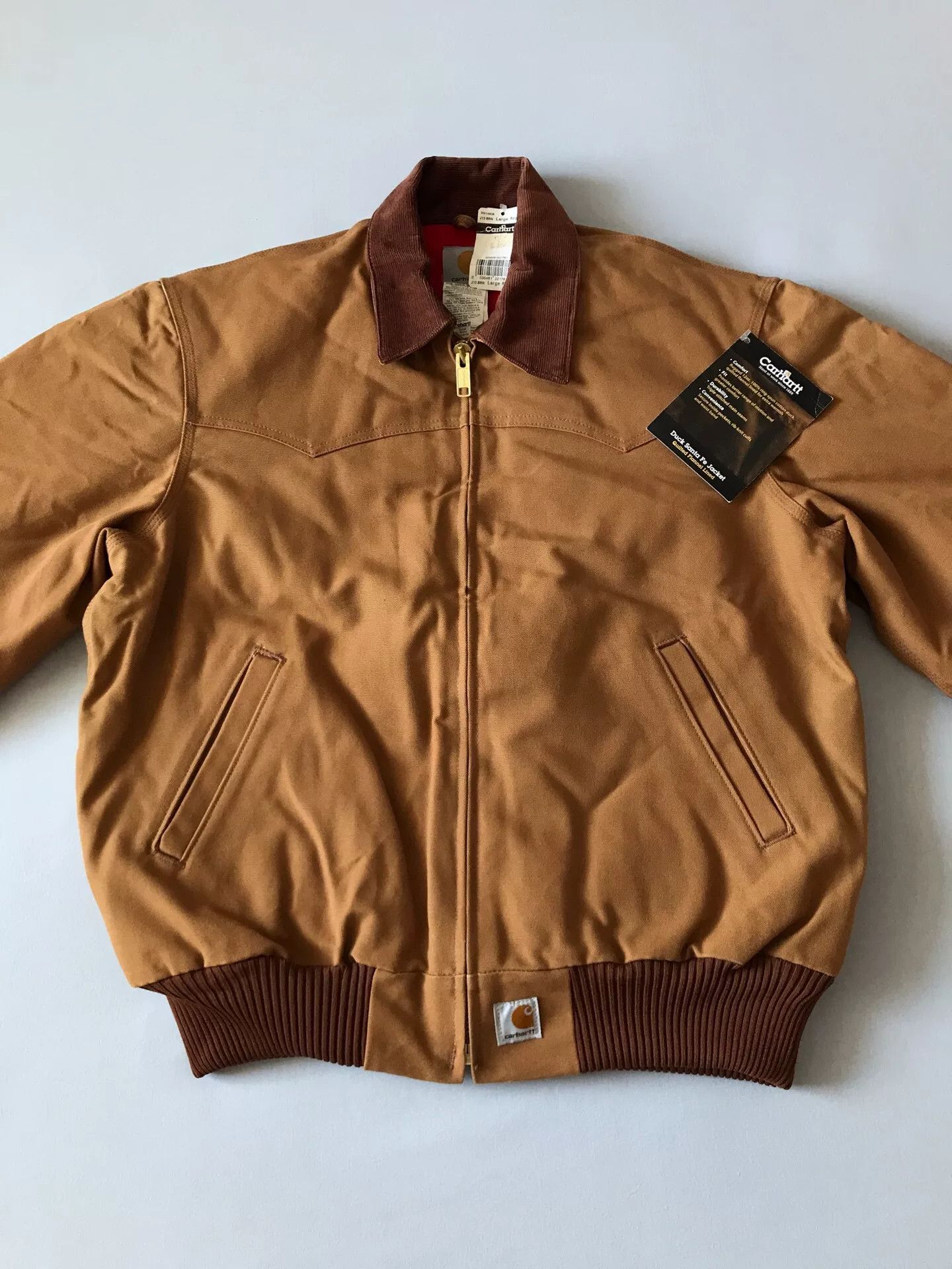 Carhartt Carhartt J13 Brown Canvas Jacket Size US L / EU 52-54 / 3 - 4 Thumbnail