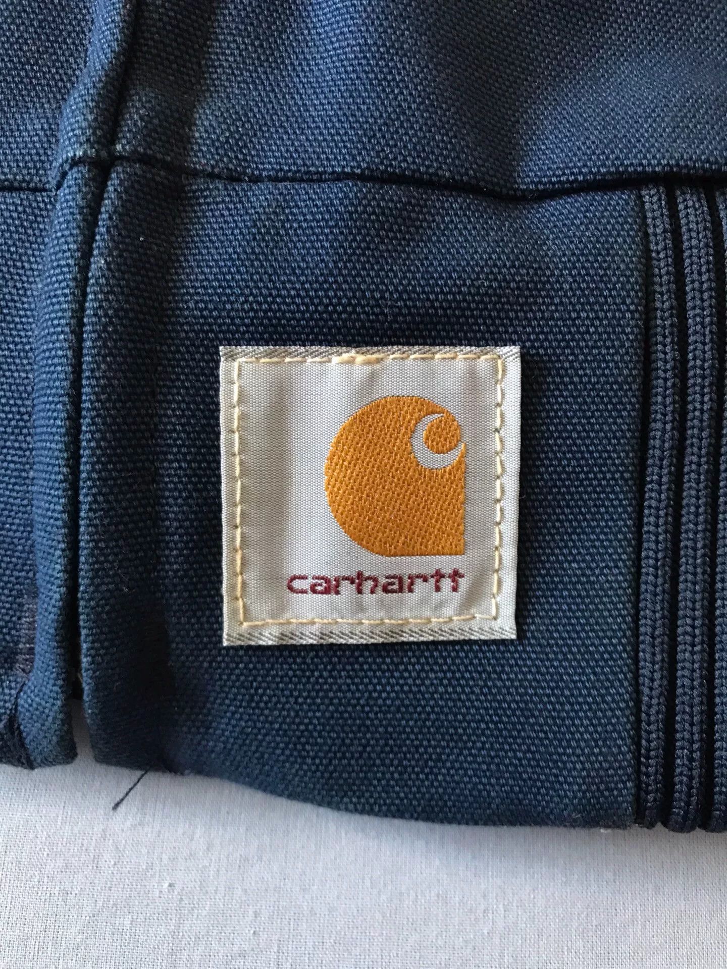 Carhartt Carhartt J13 NVY Canvas Work Jacket Size US XL / EU 56 / 4 - 7 Thumbnail