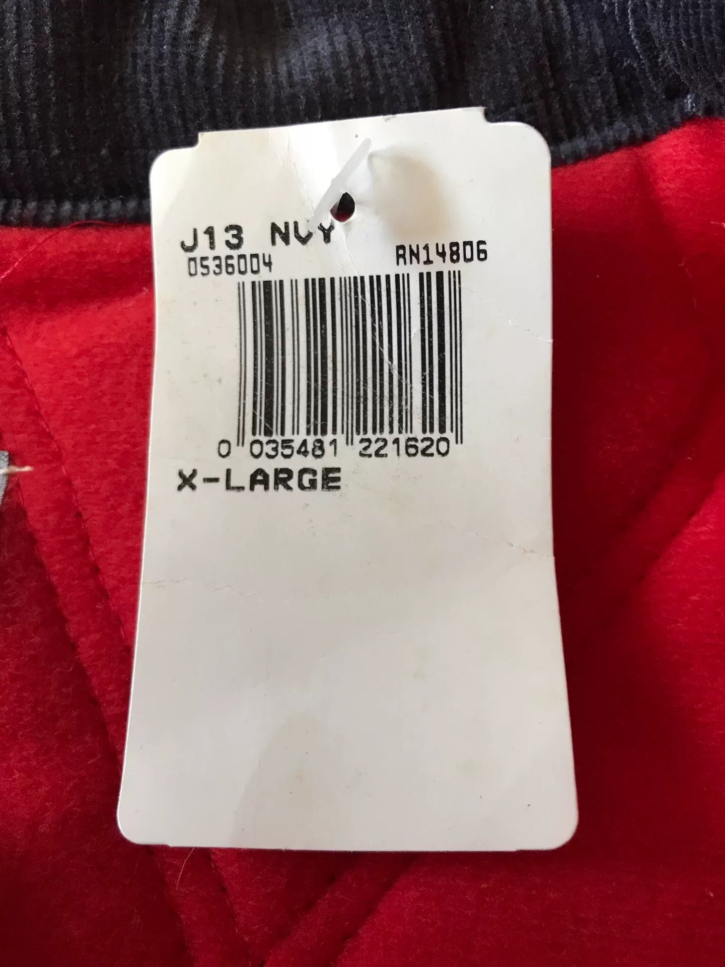 Carhartt Carhartt J13 NVY Canvas Work Jacket Size US XL / EU 56 / 4 - 8 Thumbnail