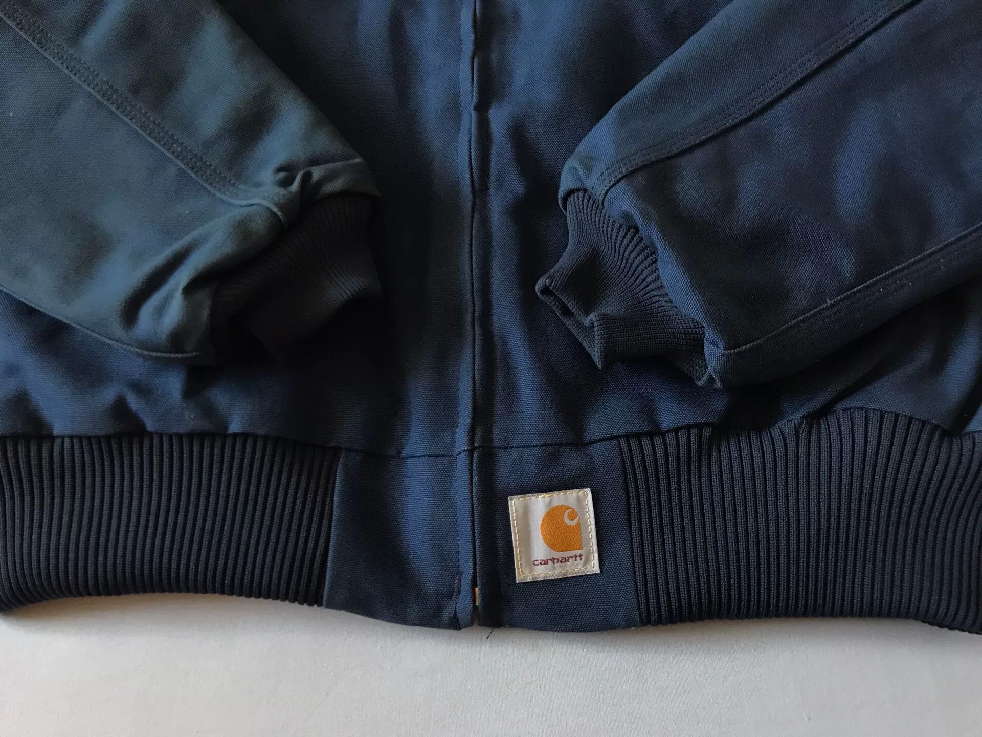 Carhartt Carhartt J13 NVY Canvas Work Jacket Size US XL / EU 56 / 4 - 6 Thumbnail