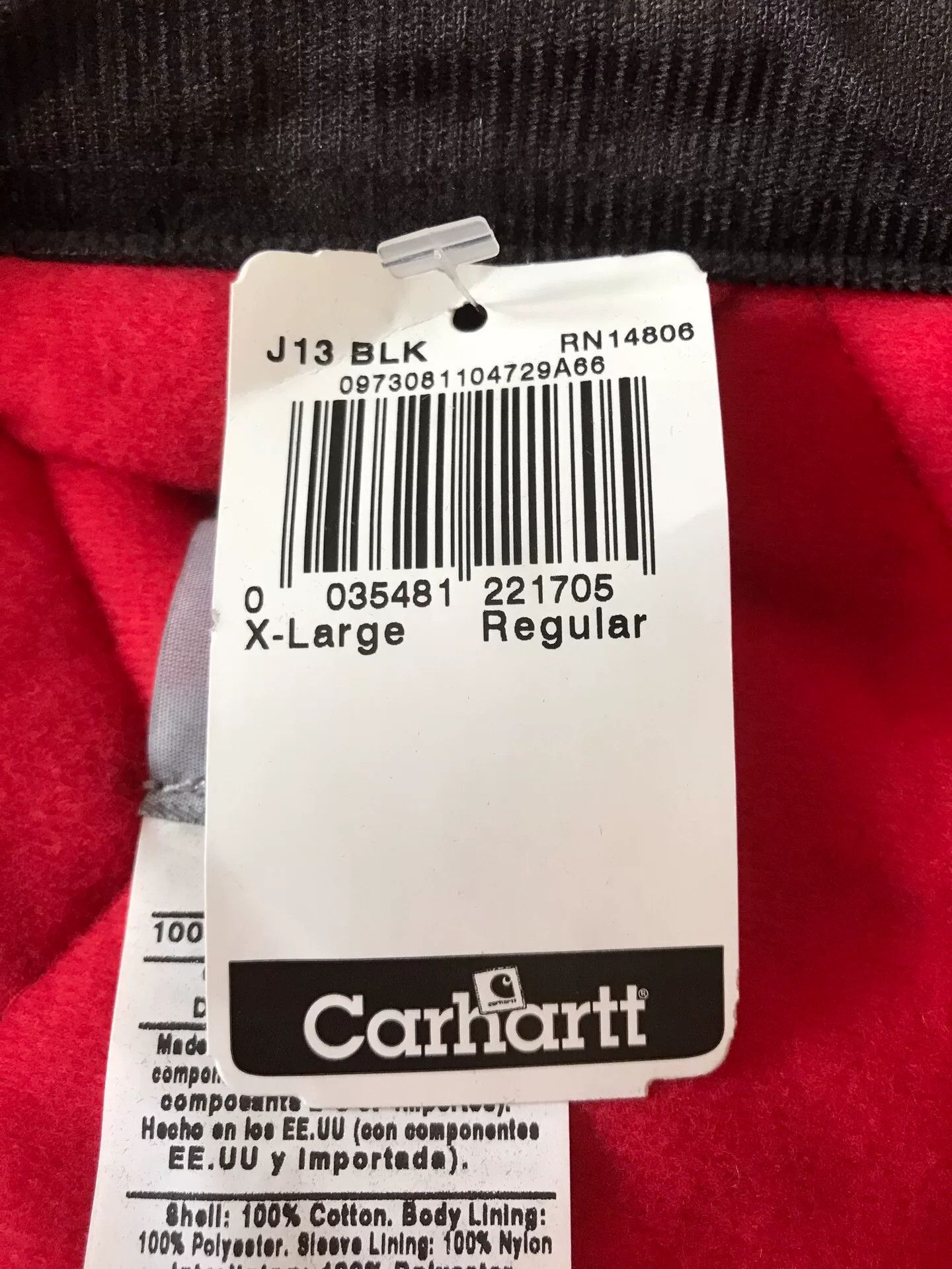 Carhartt Carhartt J13 Santa Fe Canvas Work Jacket Size US XL / EU 56 / 4 - 8 Thumbnail