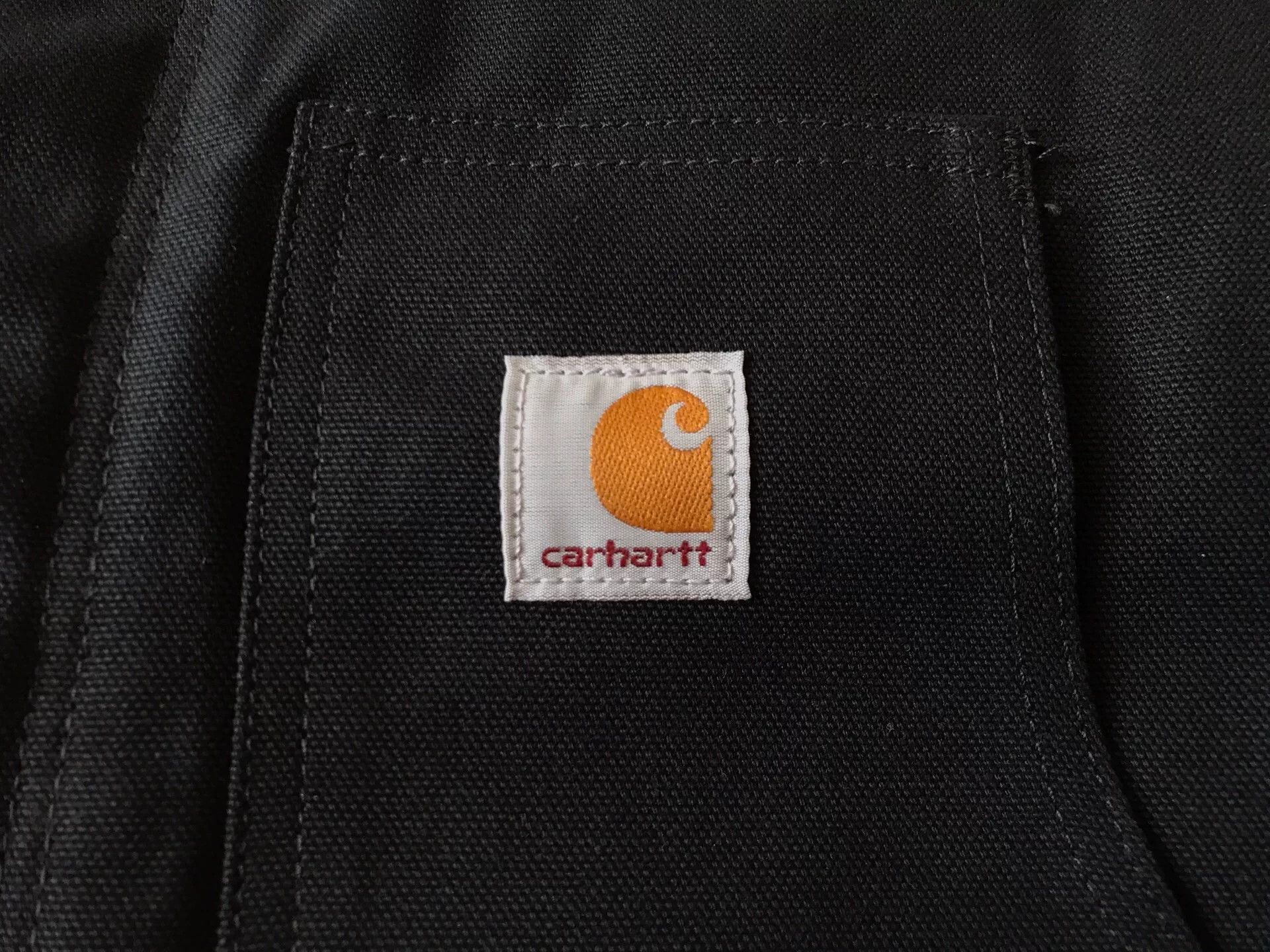 Carhartt Carhartt J002 Black Canvas Work Jacket Size US S / EU 44-46 / 1 - 4 Thumbnail