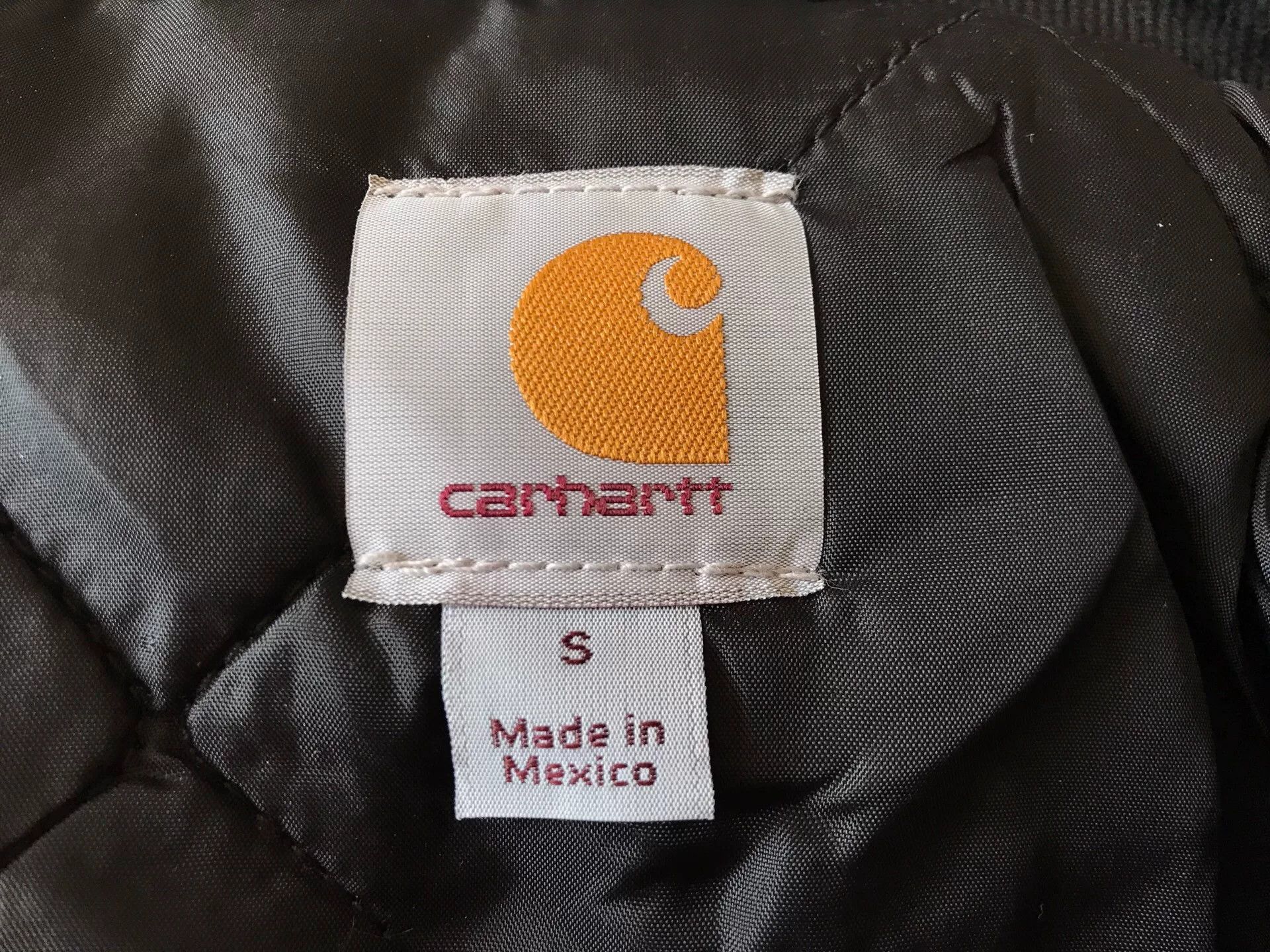 Carhartt Carhartt J002 Black Canvas Work Jacket Size US S / EU 44-46 / 1 - 7 Thumbnail