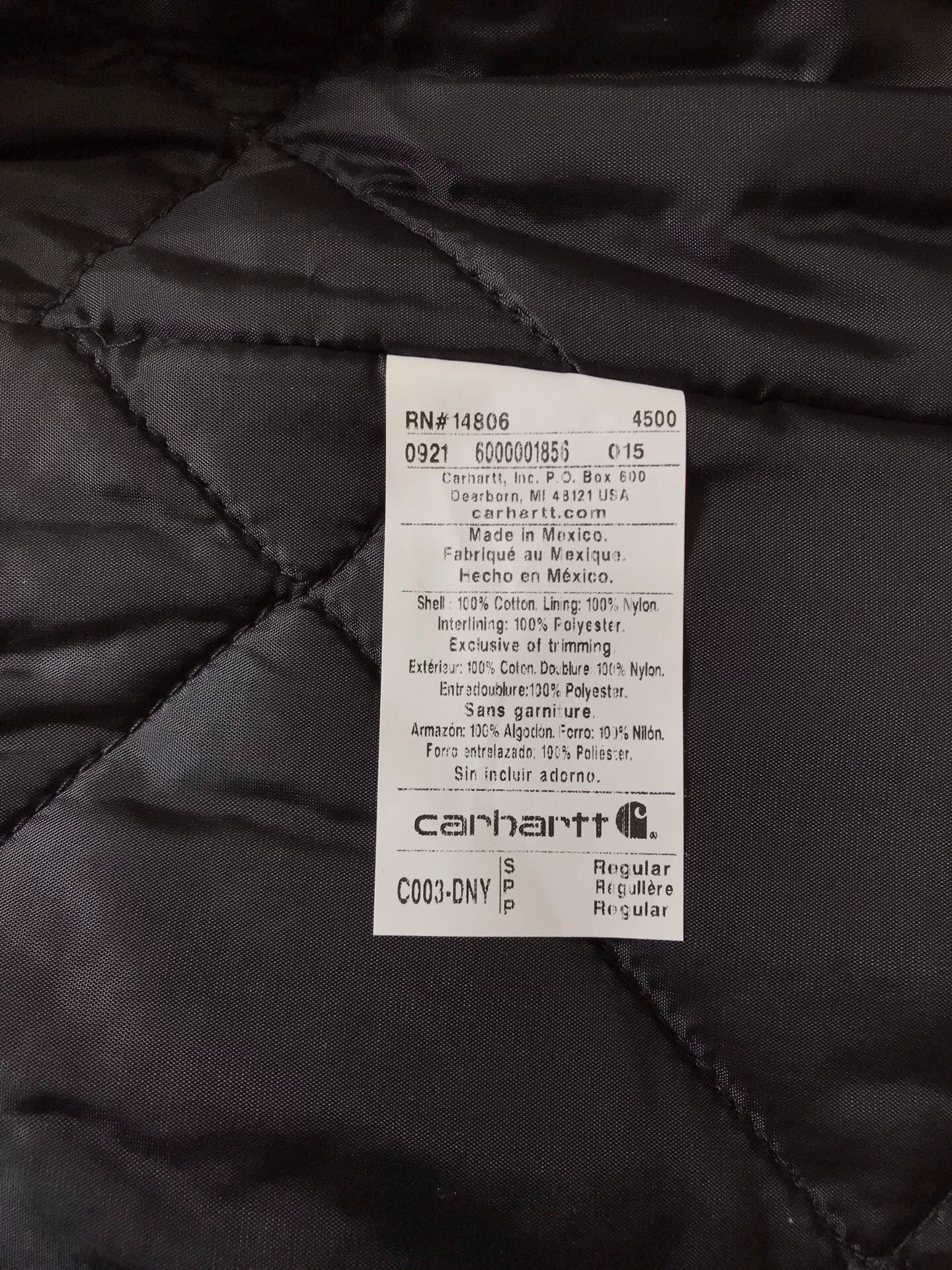 Carhartt Carhartt C003 DNY Canvas Work Jacket Size US S / EU 44-46 / 1 - 9 Thumbnail