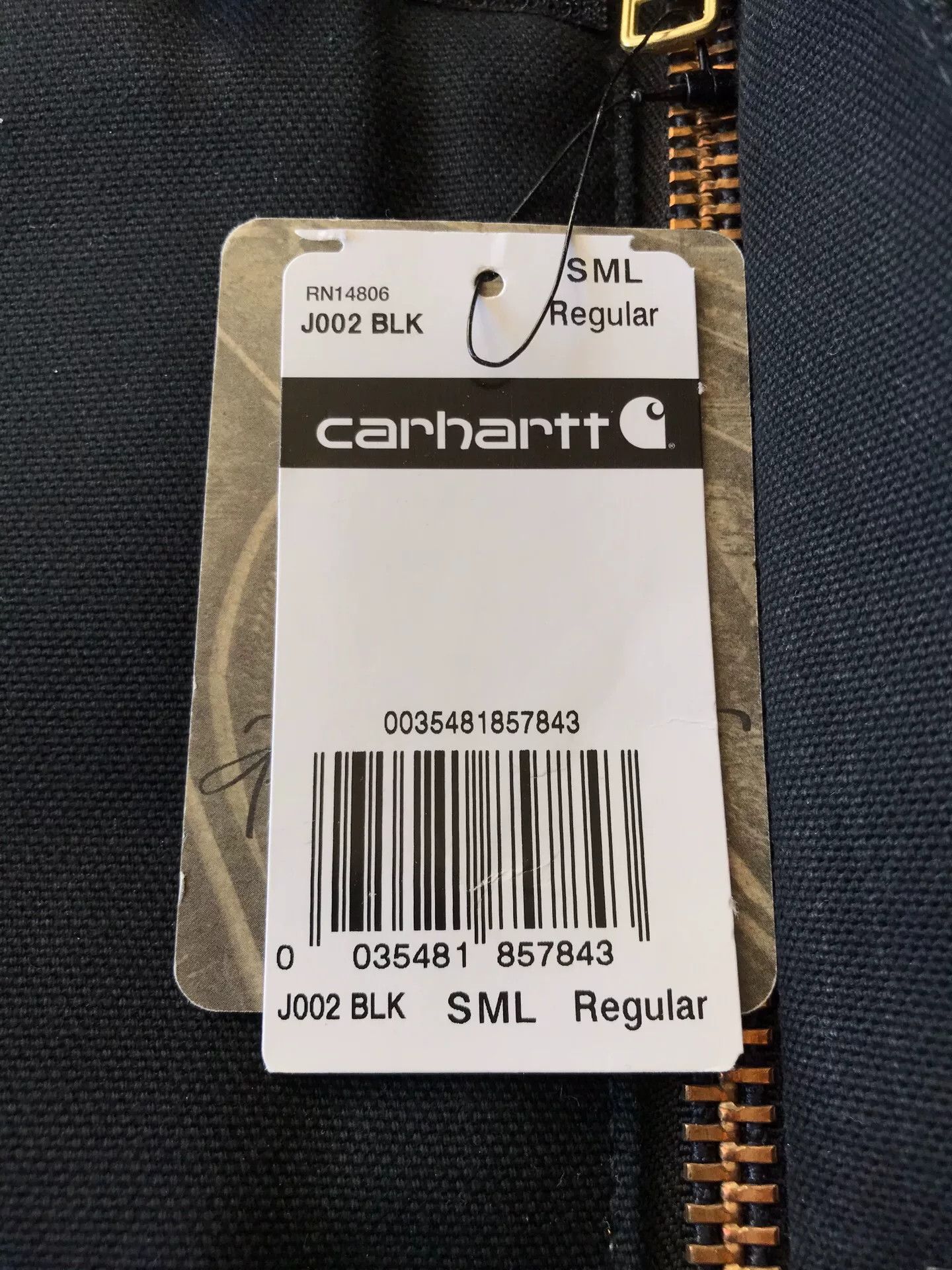 Carhartt Carhartt J002 Canvas Work Jacket Size US S / EU 44-46 / 1 - 8 Thumbnail