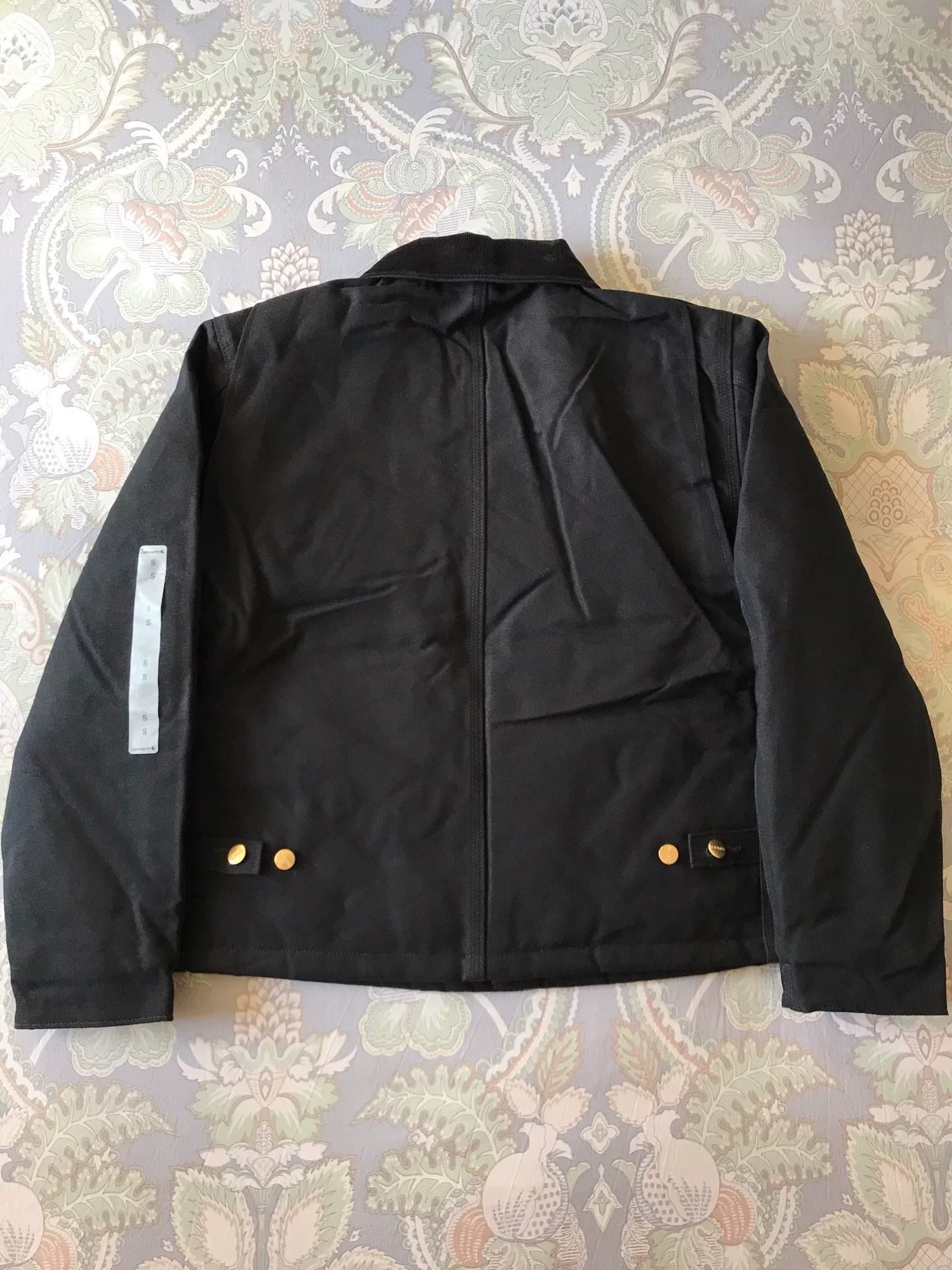 Carhartt Carhartt J002 BLK Canvas Work Jacket Size US S / EU 44-46 / 1 - 2 Thumbnail