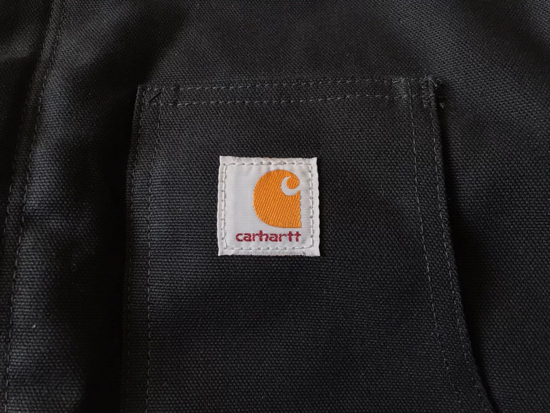 Carhartt Carhartt J002 BLK Canvas Work Jacket Size US S / EU 44-46 / 1 - 4 Thumbnail