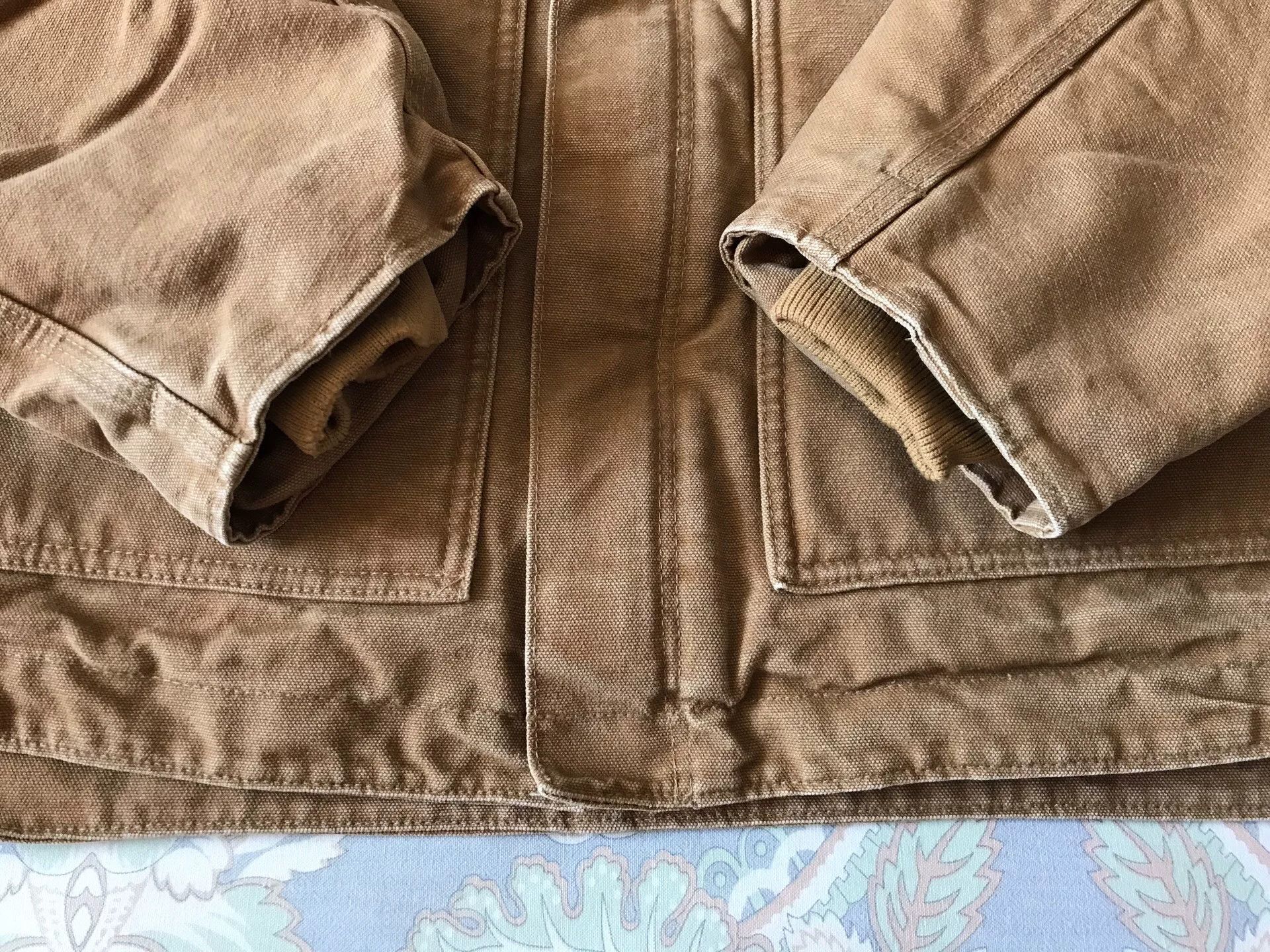 Carhartt Carhartt J164 Washed Canvas Work Jacket Size US L / EU 52-54 / 3 - 5 Thumbnail