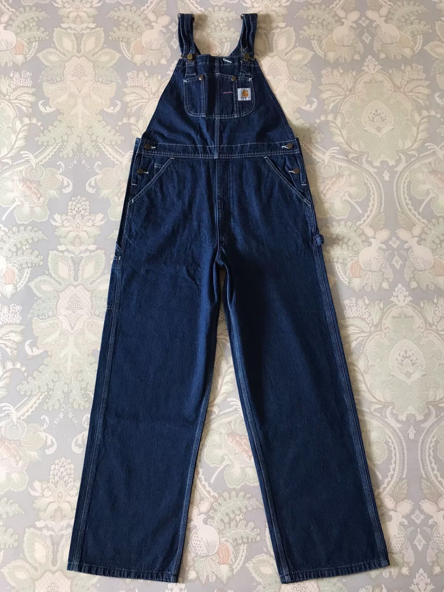 Carhartt Carhartt R07 Washed Denim Overalls W34L32 Size US 34 / EU 50 - 3 Thumbnail