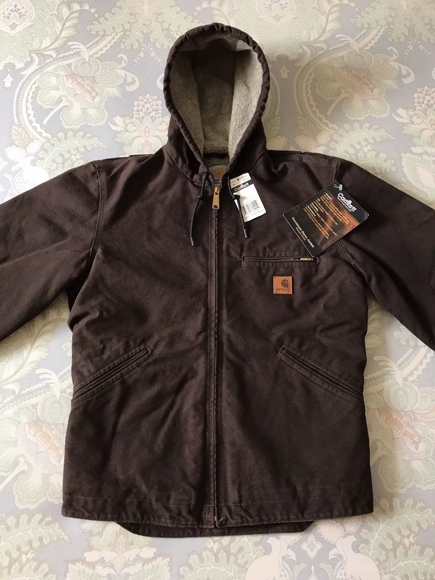 Carhartt Carhartt J141 Hooded Canvas Jacket Size US S / EU 44-46 / 1 - 4 Thumbnail