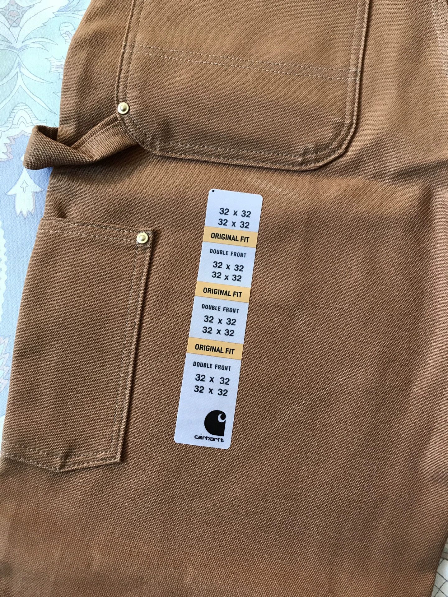Carhartt Carhartt B01 BRN W32L32 Work Pants Size US 32 / EU 48 - 7 Thumbnail