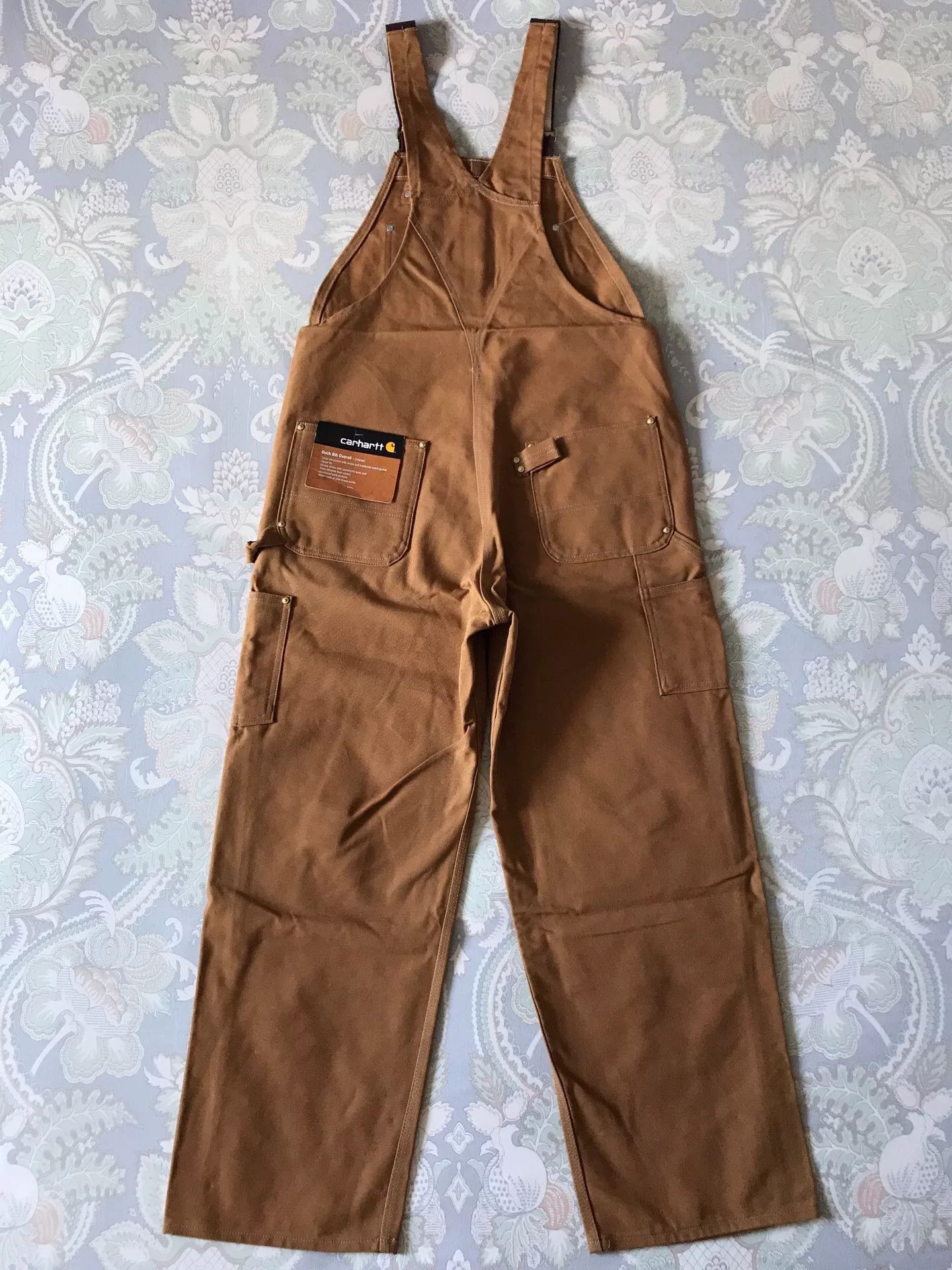 Carhartt Carhartt R01 Brown Overalls W38L30 Size US 38 / EU 54 - 4 Thumbnail