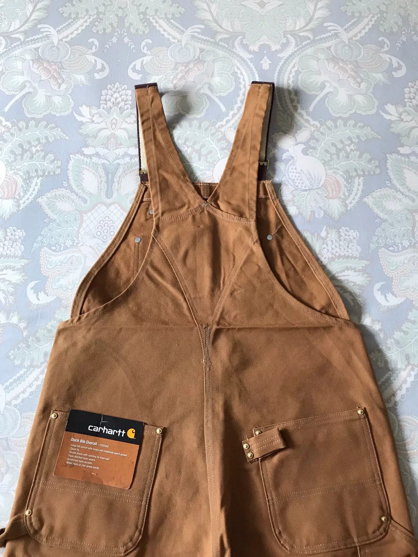 Carhartt Carhartt R01 Brown Overalls W38L30 Size US 38 / EU 54 - 2 Thumbnail