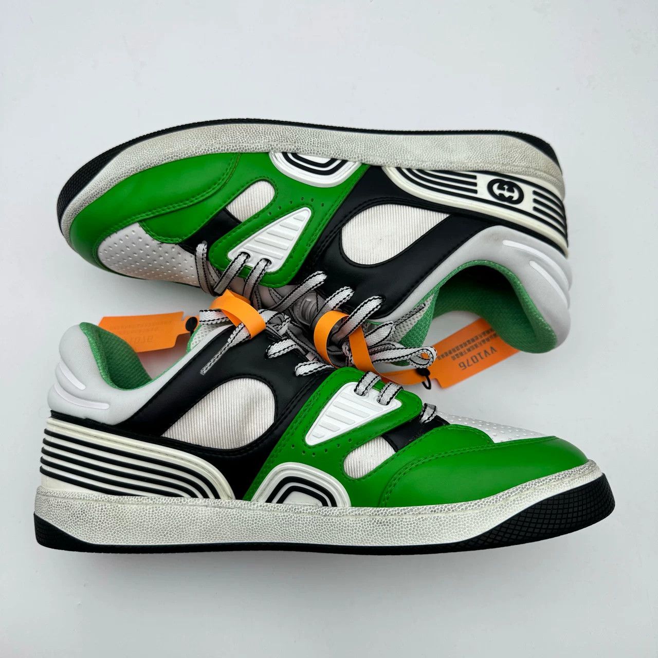 Gucci Gucci Distressed Three-Color Patchwork Sneakers Size US 9.5 / EU 42-43 - 3 Thumbnail