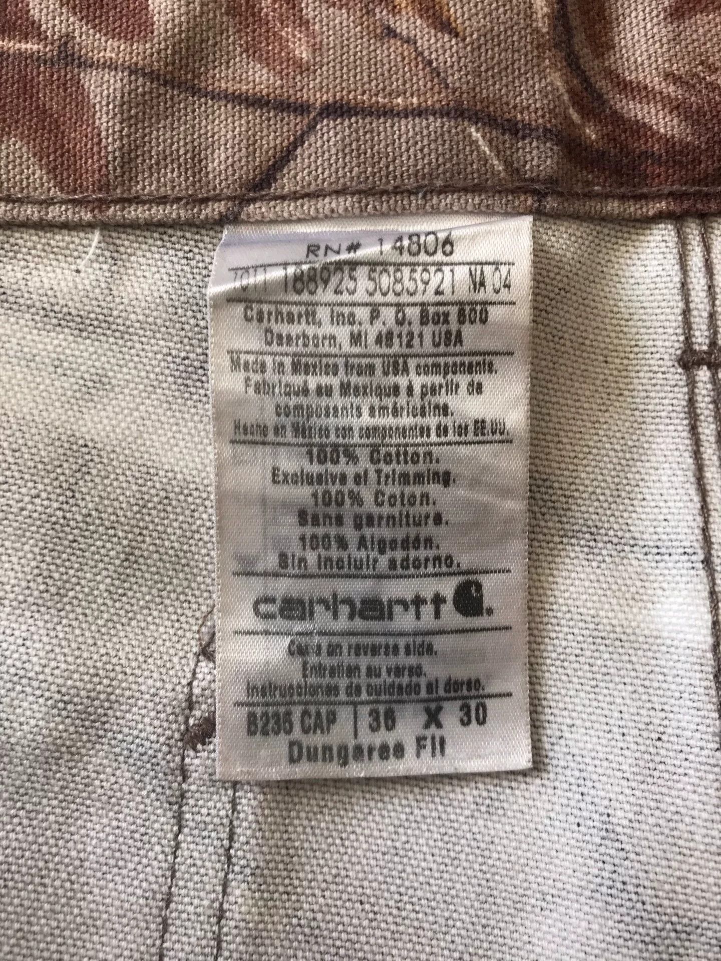 Carhartt Carhartt x Realtree B235 Cargo Pants Size US 36 / EU 52 - 9 Thumbnail