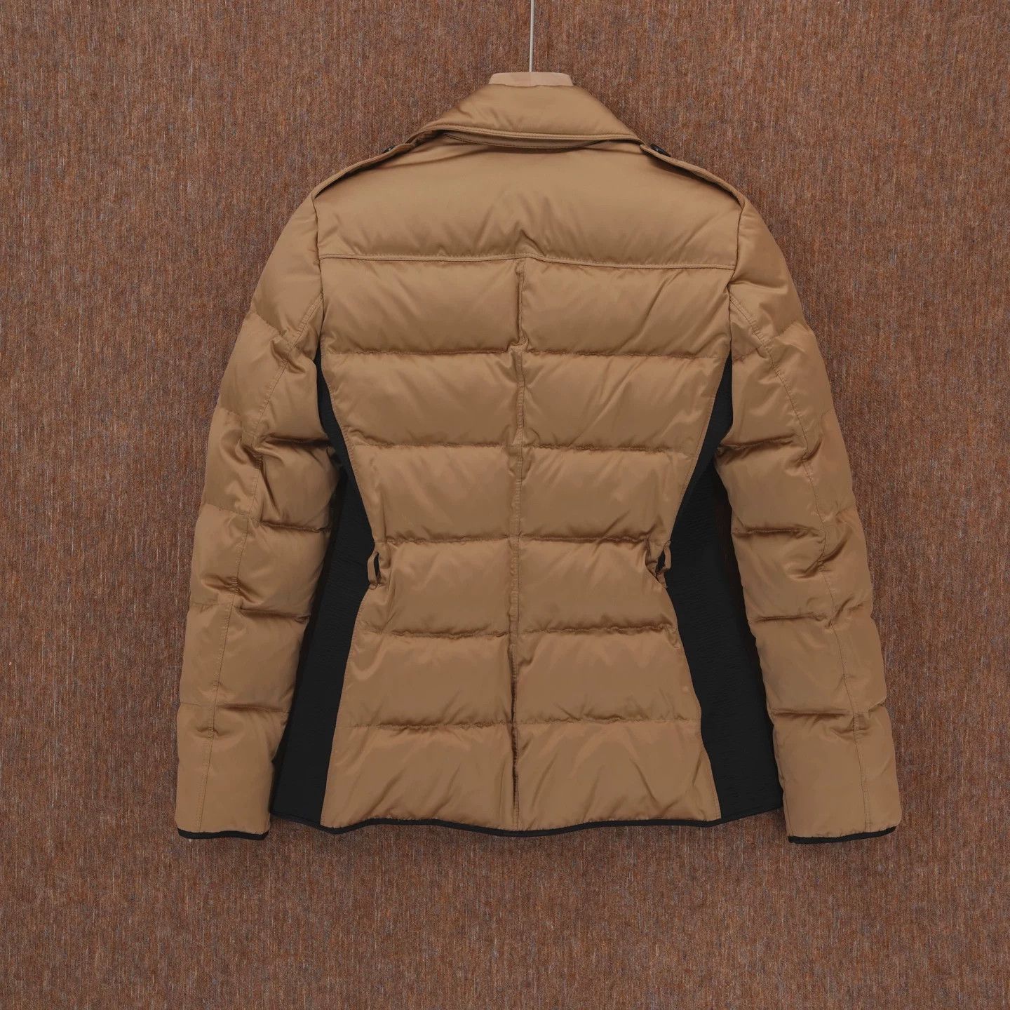 Burberry Burberry Brown Fitted Down Jacket Size S / US 4 / IT 40 - 2 Thumbnail