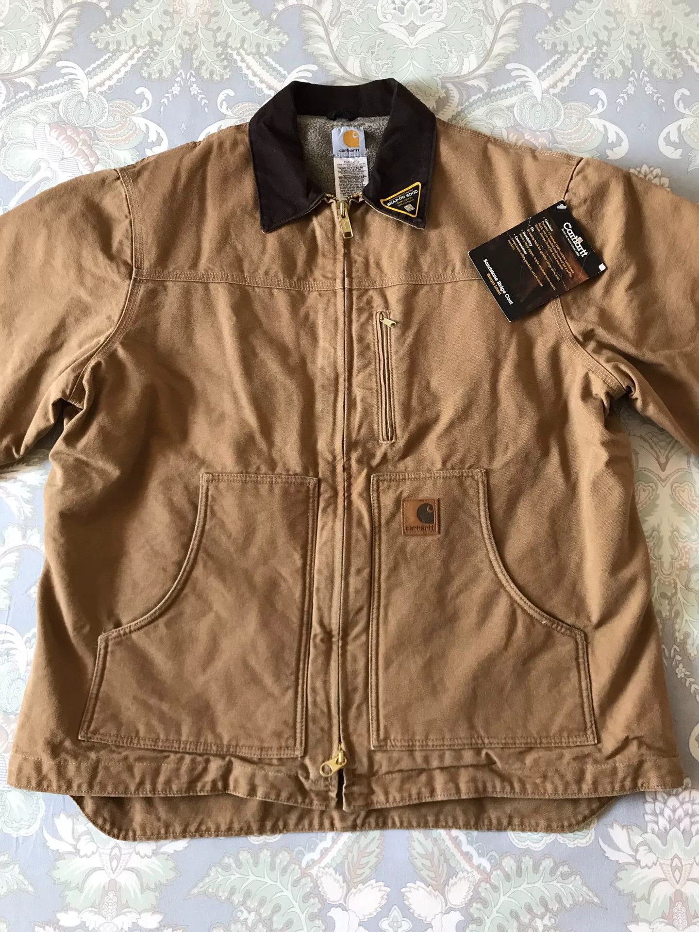 Carhartt Carhartt C61 CML Washed Canvas Jacket Size US XL / EU 56 / 4 - 4 Thumbnail