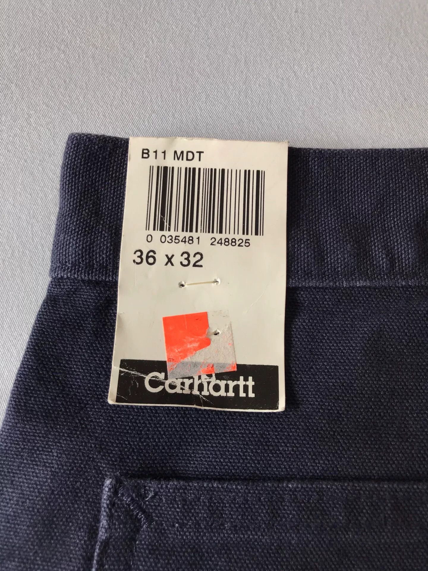 Carhartt Carhartt B11 MDT Washed Canvas Work Pants Size US 36 / EU 52 - 8 Thumbnail