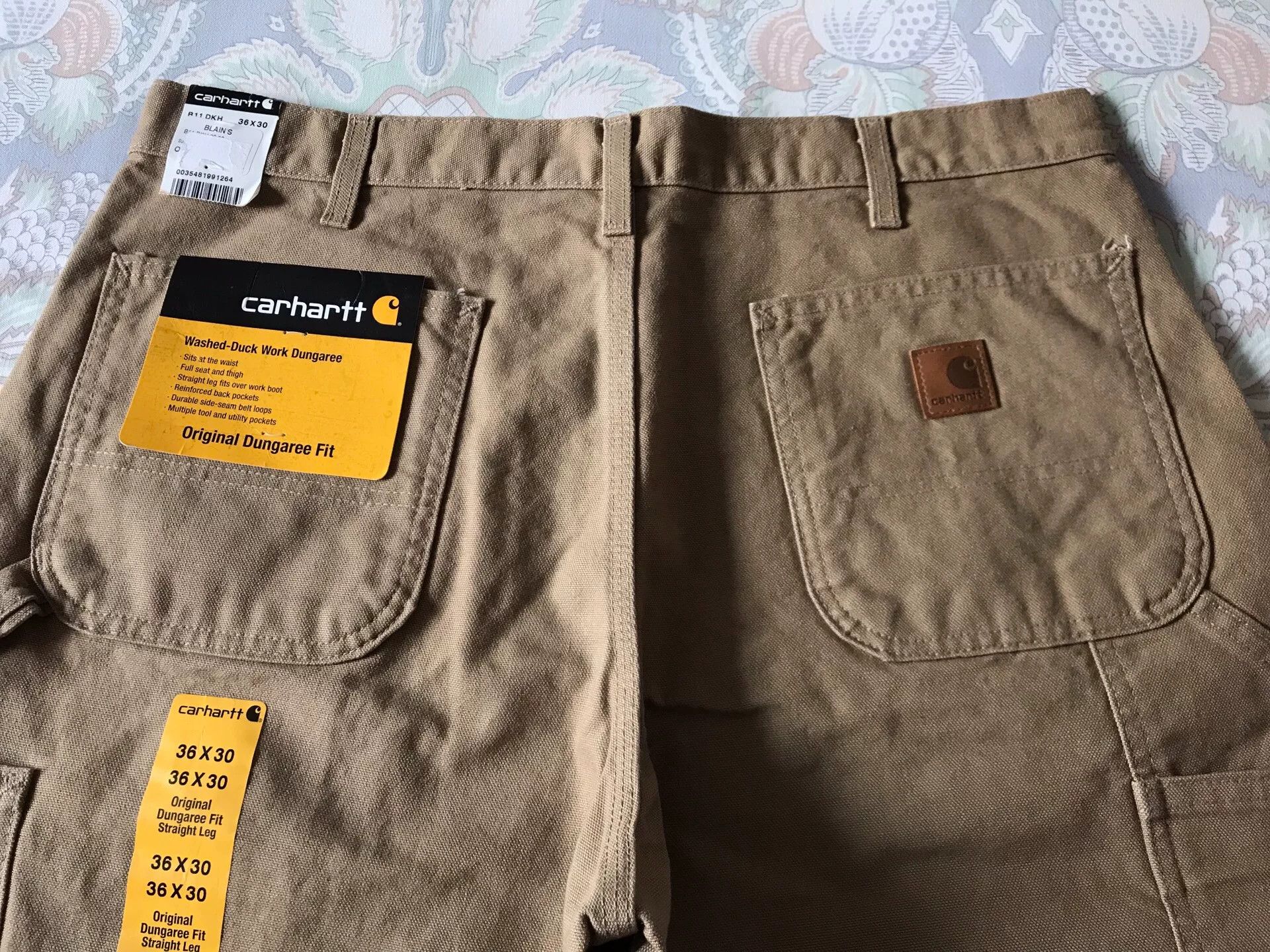 Carhartt Carhartt B11 W36L30 Canvas Work Pants Size US 36 / EU 52 - 5 Thumbnail