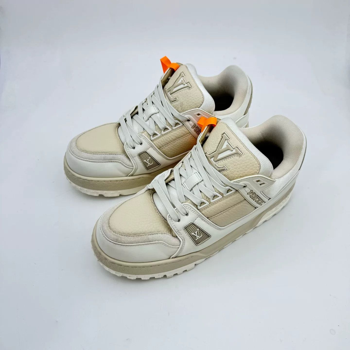 Louis Vuitton LV Trainer Size 41 Beige Size US 8 / EU 41 - 2 Thumbnail