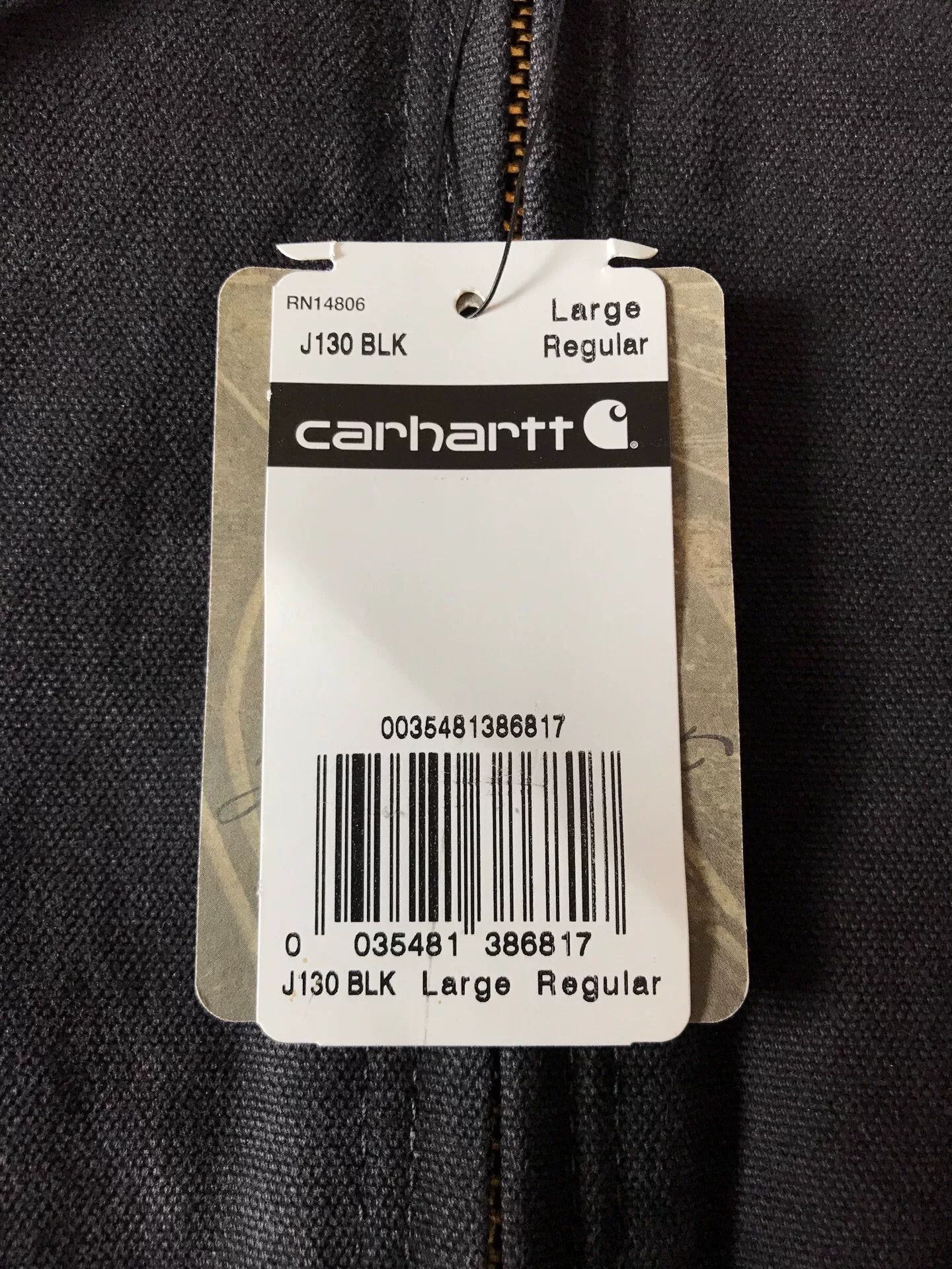 Carhartt Carhartt J130 Hooded Work Jacket Size US L / EU 52-54 / 3 - 8 Thumbnail